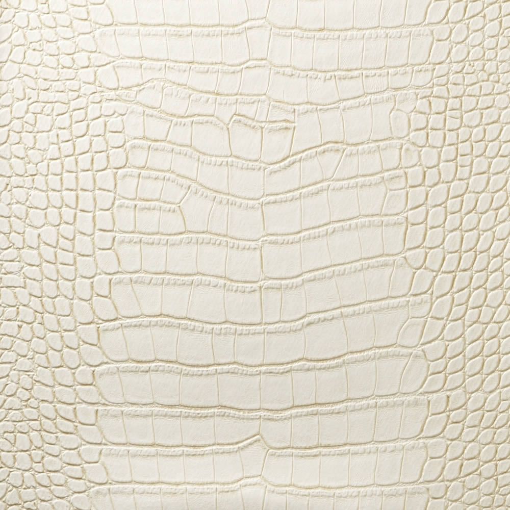Le Embossed Croc Cream [LEC 5006] Le Embossed Croc. Color: White Cream. DesignerWallcoverings.co. Wall Coverings, Vinyl Wallcoverings, Luxury Wallpaper