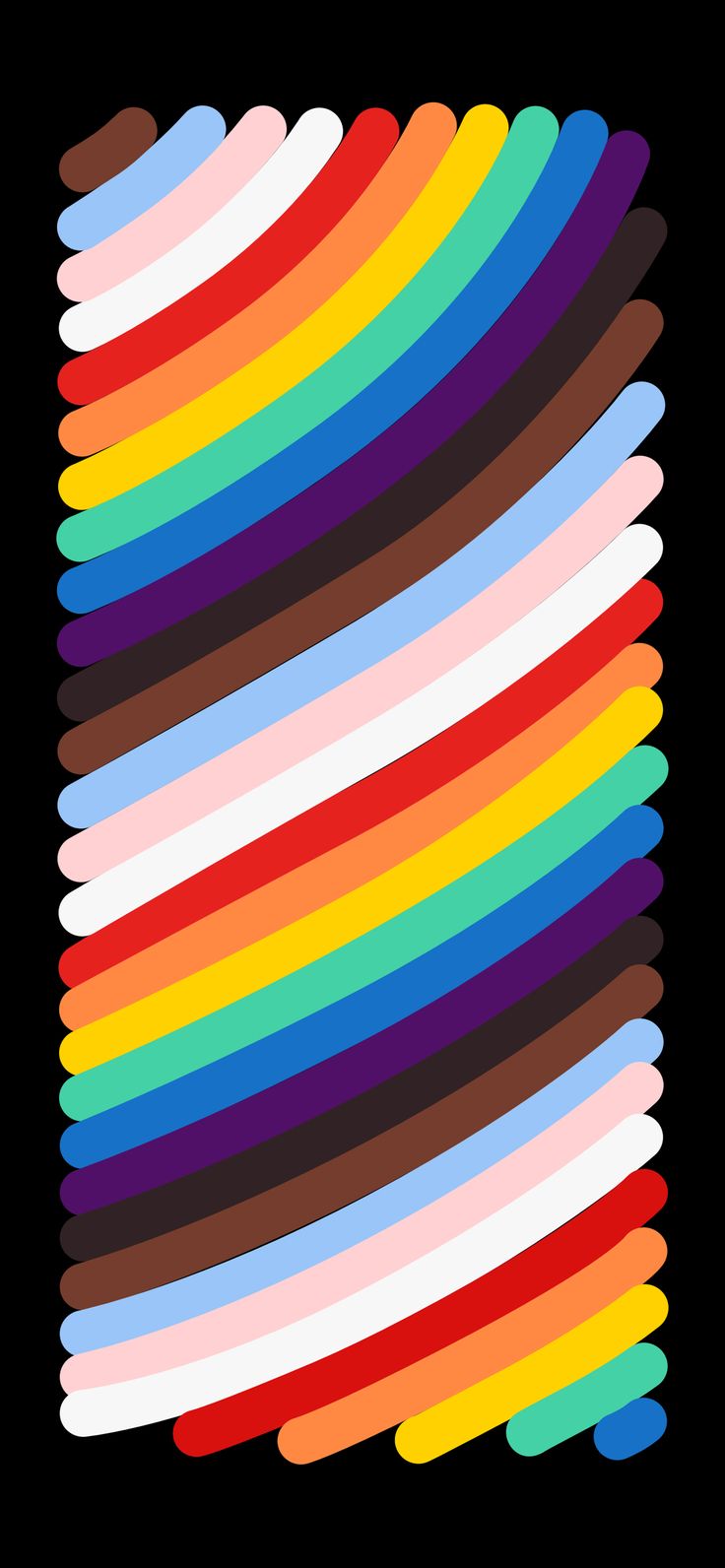 Apple Pride 2021 (Black). Apple watch wallpaper, Apple logo wallpaper, iPhone wallpaper