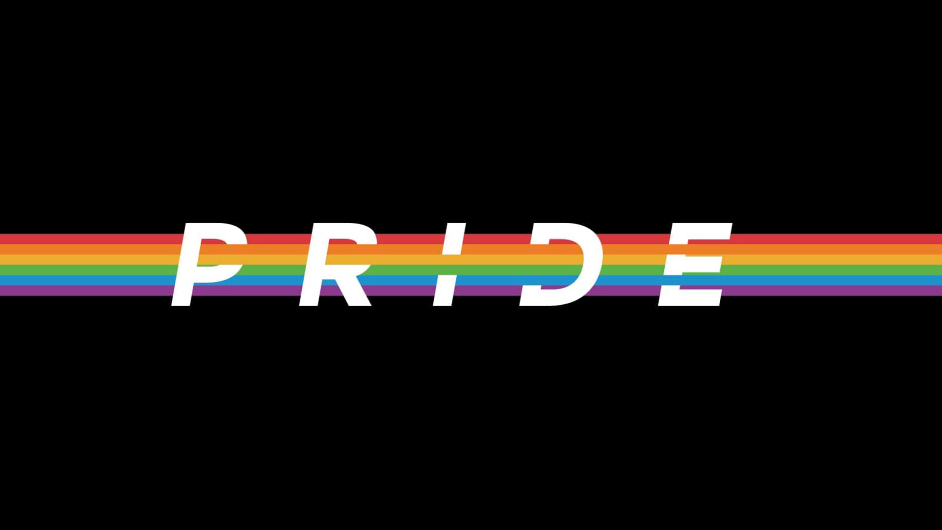 Pride Word In Black Background HD Pride Wallpaper