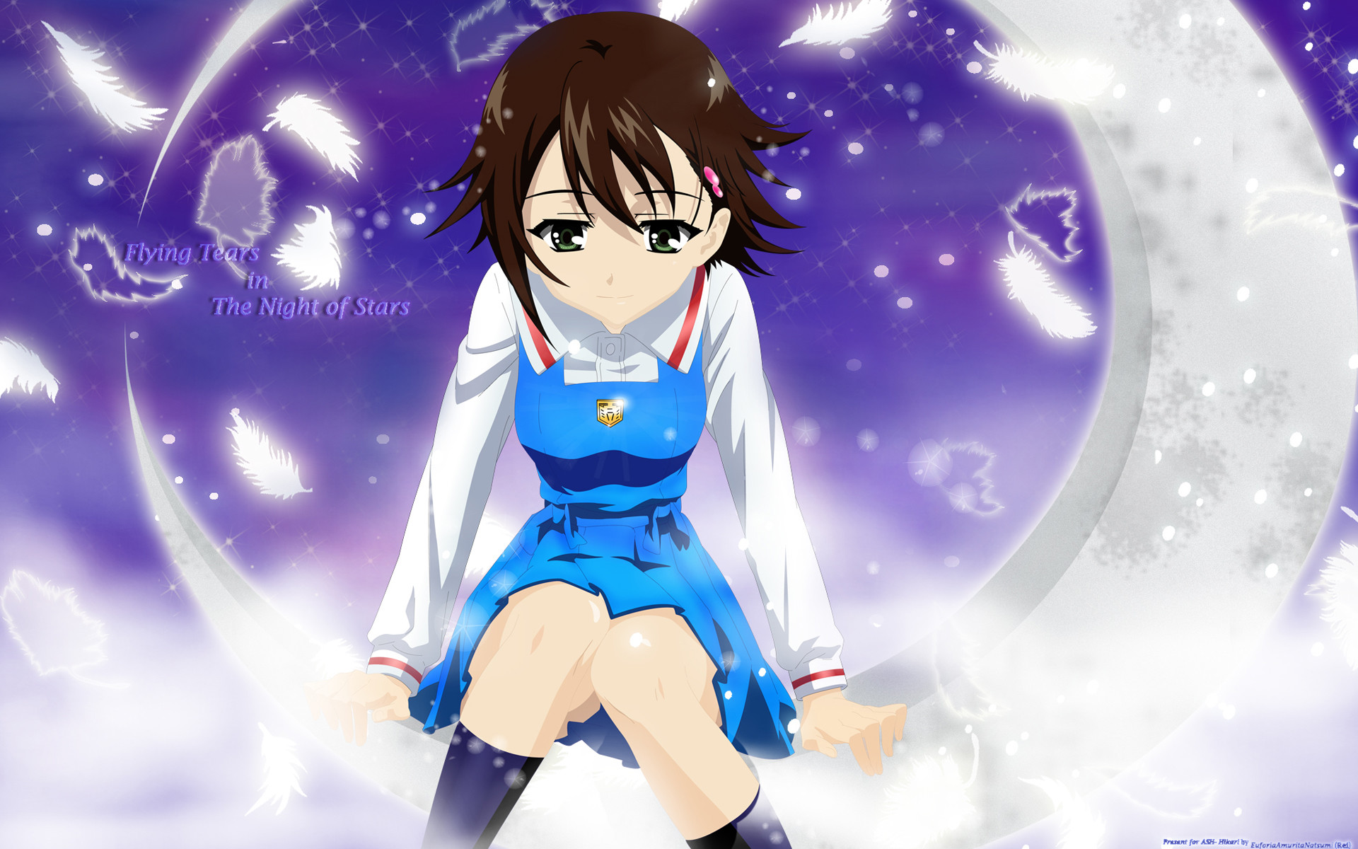 Heartwarming, Sad Anime Image I Have Given Away My Tears Noe