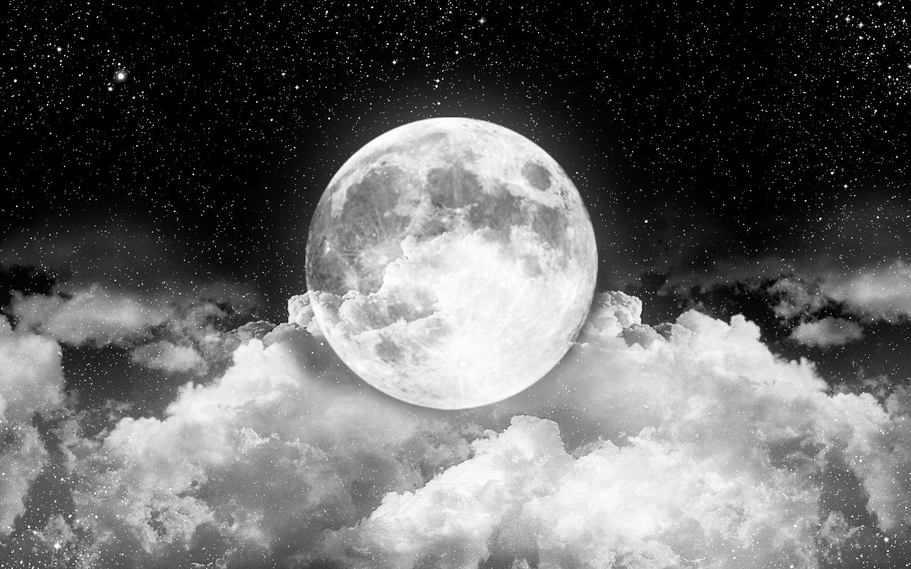 Moon White Night Wallpaper HD Wallpaper. Moon picture, Wallpaper picture, Phone background patterns
