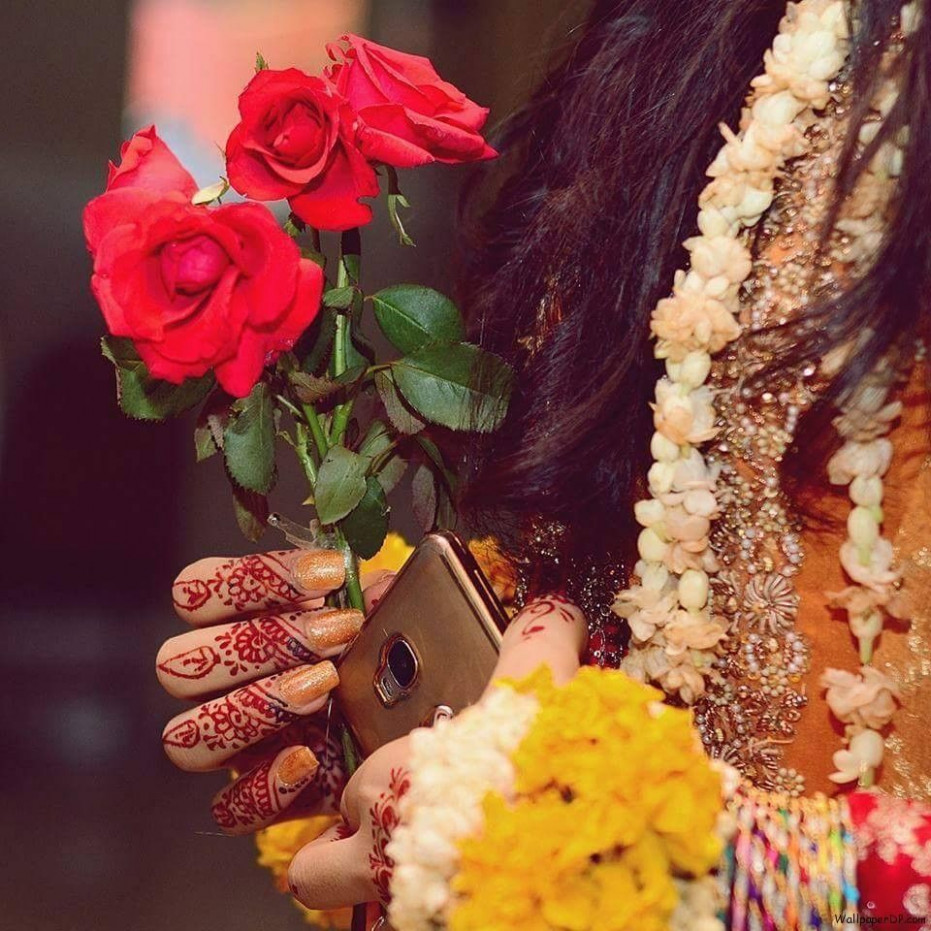 Image For Beautiful Flowers Stylish Girls For Fb Dp Flowers Stylish Girls
