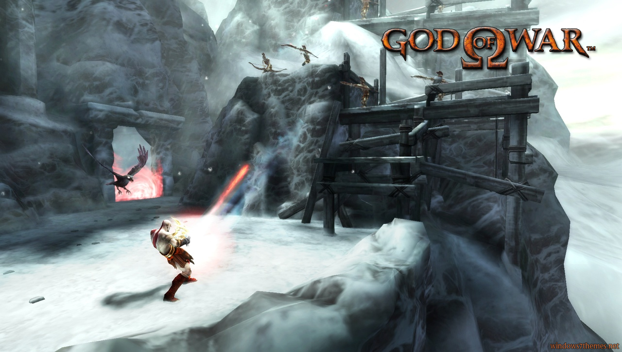 God of War 4 Ghost of Sparta Wallpaper Theme