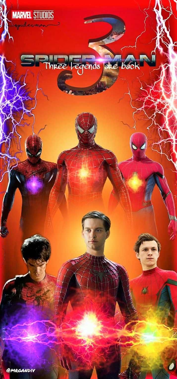 Cool All Three Spider Man Wallpaper 2021