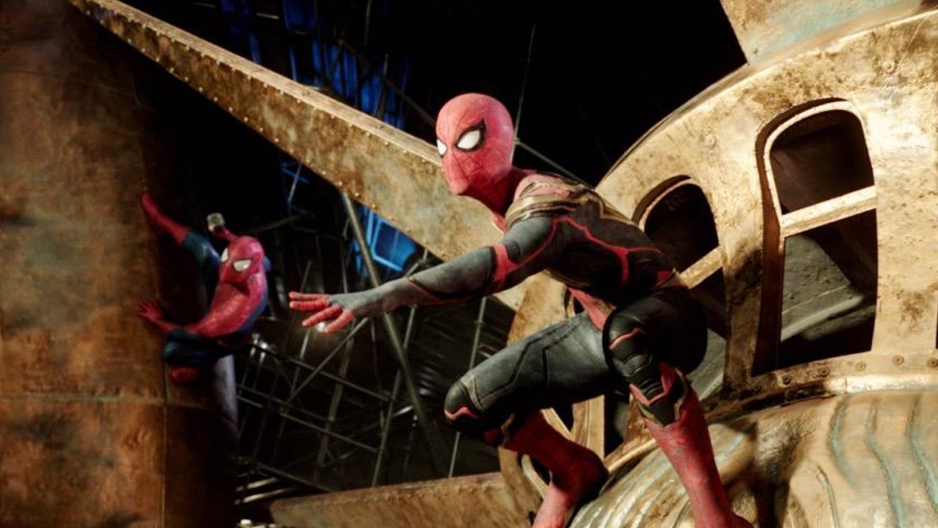 New SPIDER MAN: NO WAY HOME Photo Show Off The Three Spider Man Characters Together!