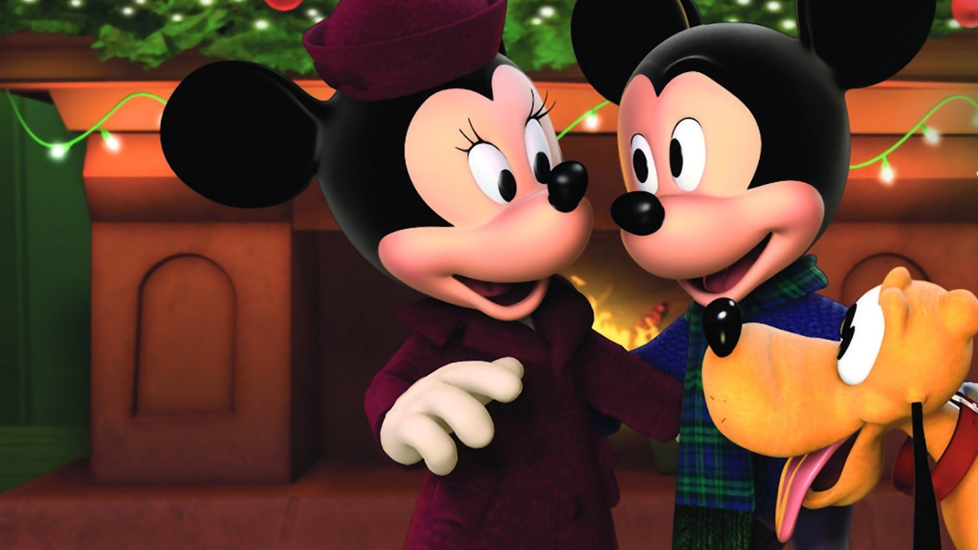 Mickey Mouse Y Pluto HD Wallpaper