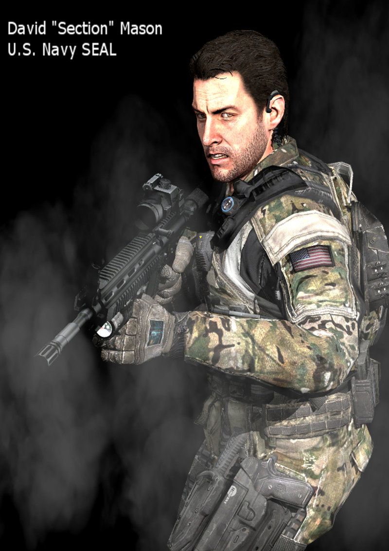 David ''Section'' Mason by LordHayabusa357. Call of duty black, Military action figures, Black ops 1
