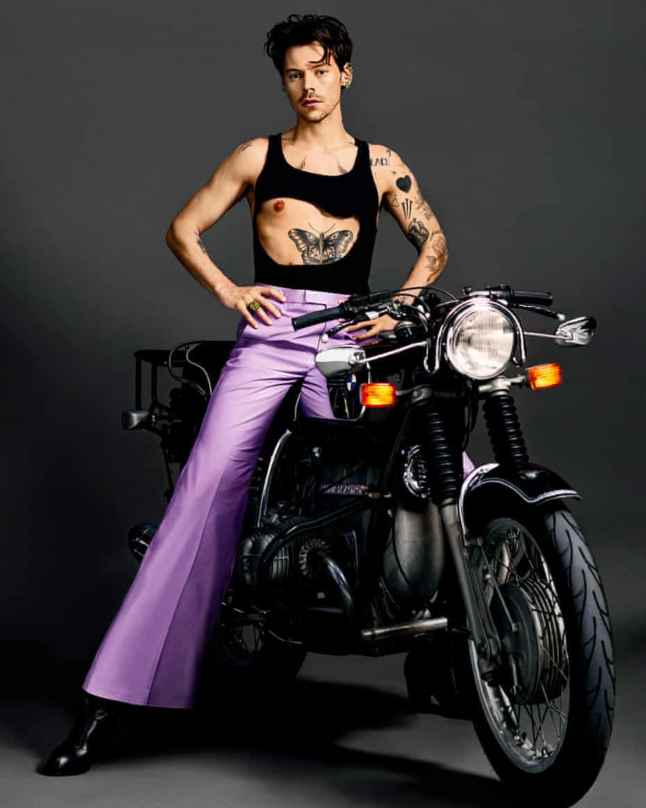 This is Pleasing: Harry Styles sets out to 'dispel the myth of a binary existence'