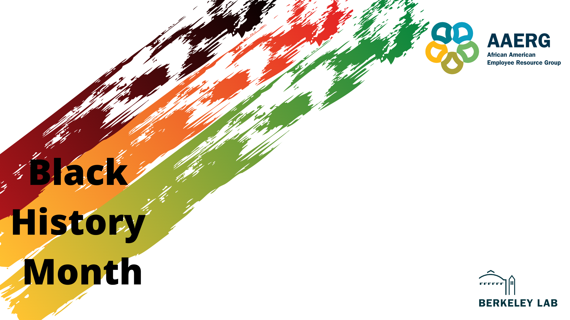 Black History Month 2022 Zoom Background