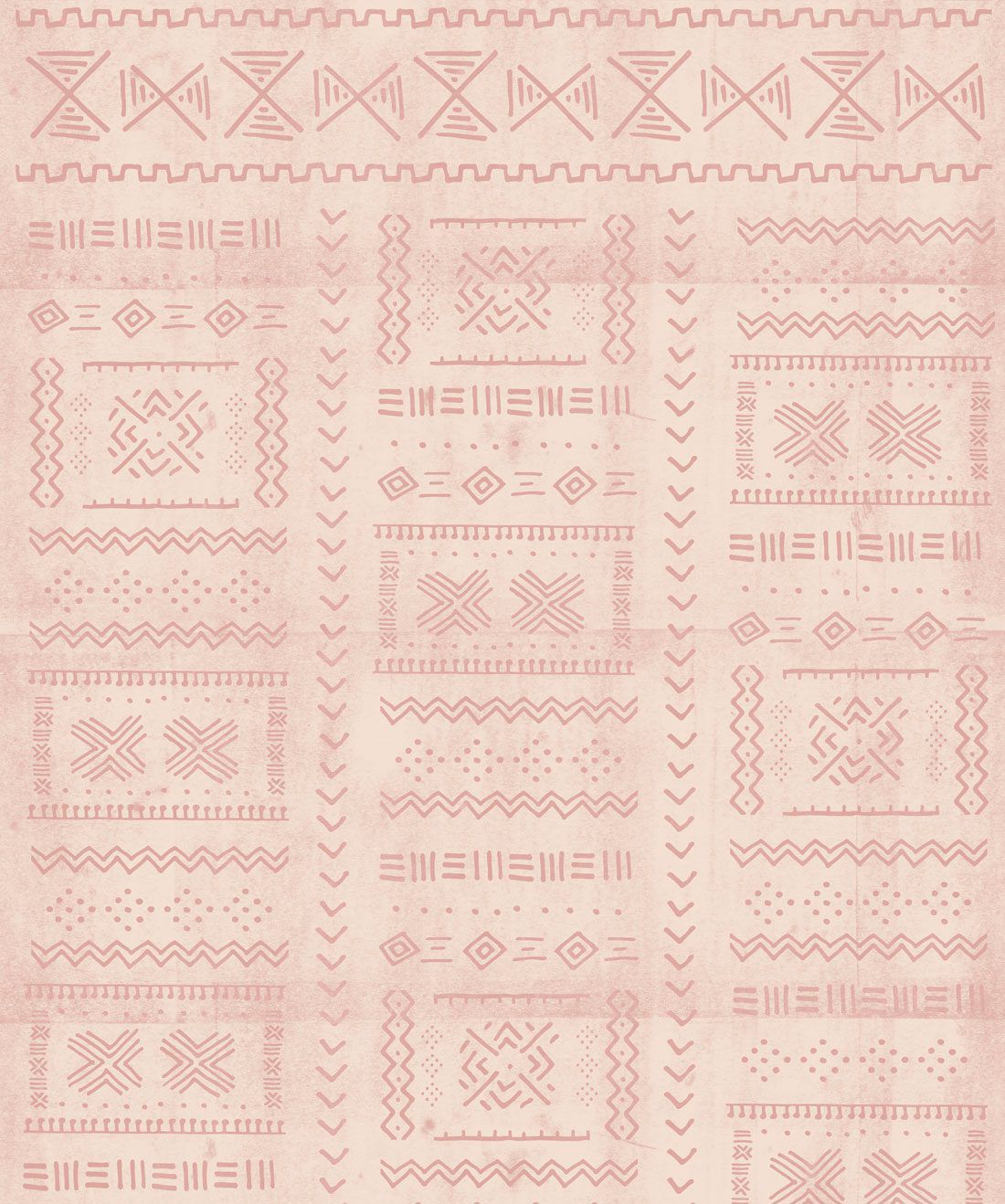 Tribal Mud Wallpaper, Rich Tones & Rugged Textures