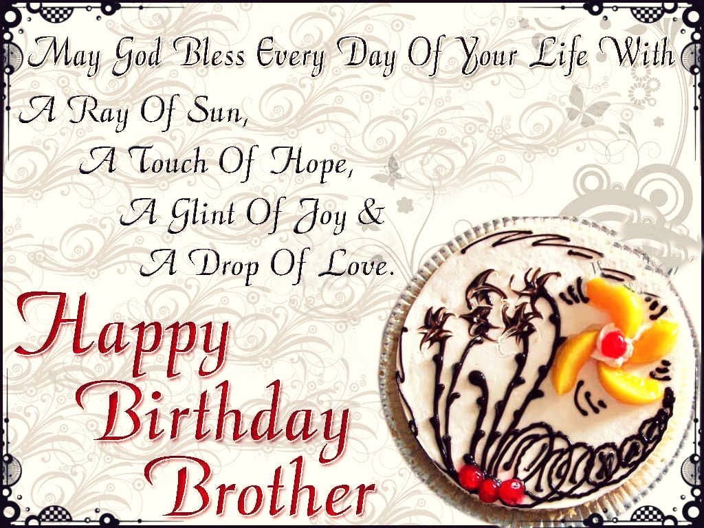 Happy Birthday Brother Wishes H Day Wish For Brother