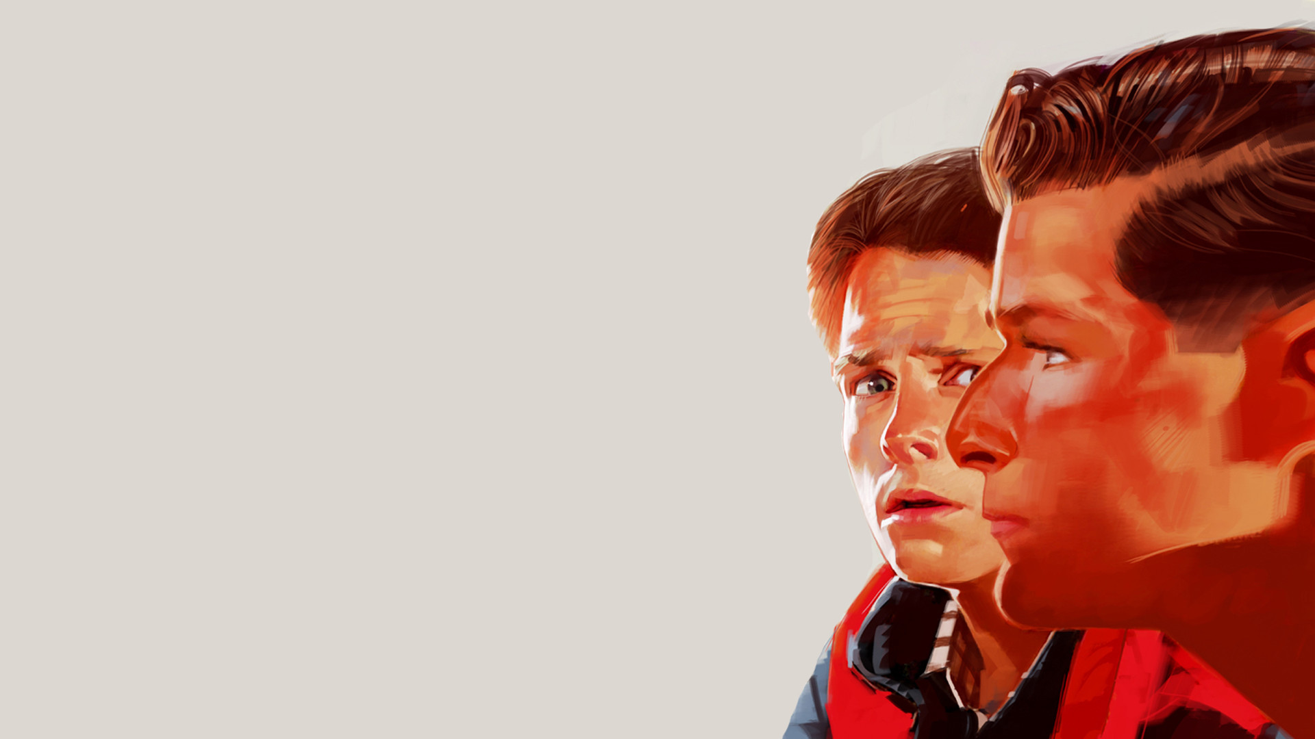 Back to the Future Drawing Michael J Fox Marty McFly HD Wallpaper