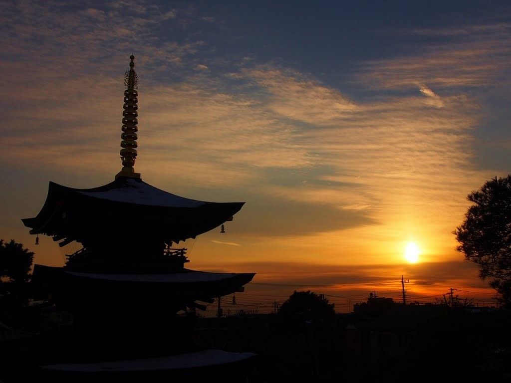 Japan Sunset Wallpaper