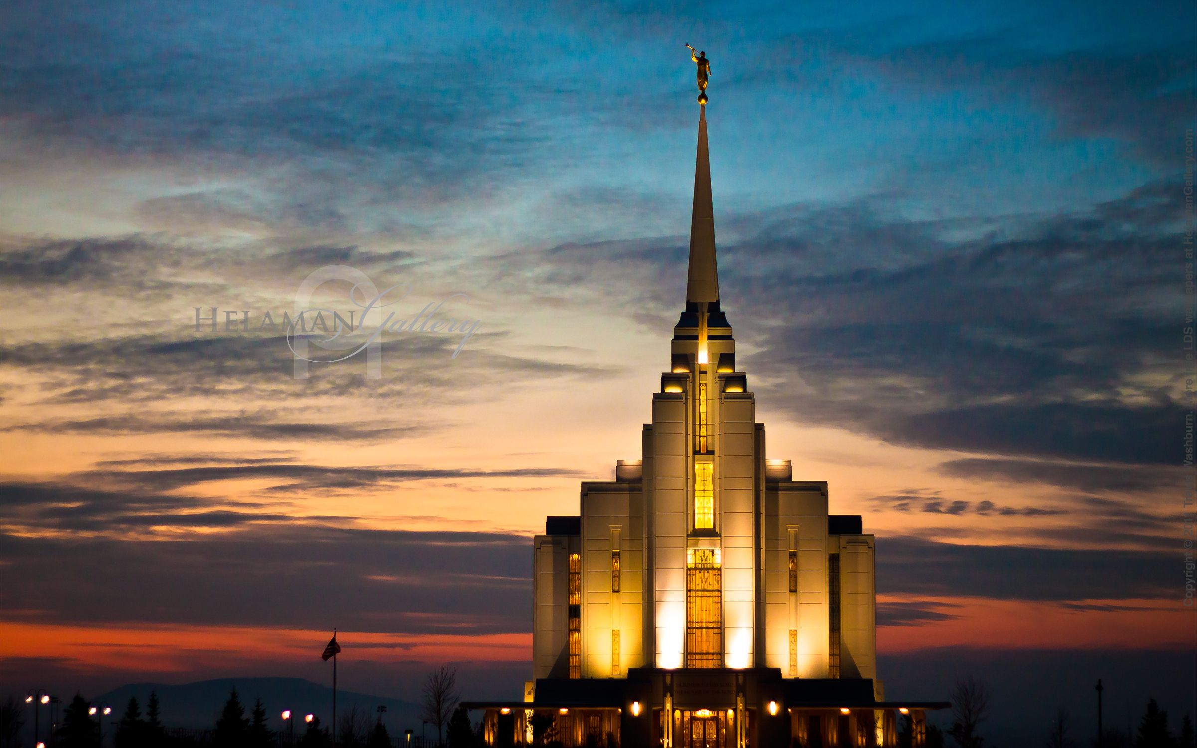 Mormon Temple Wallpaper