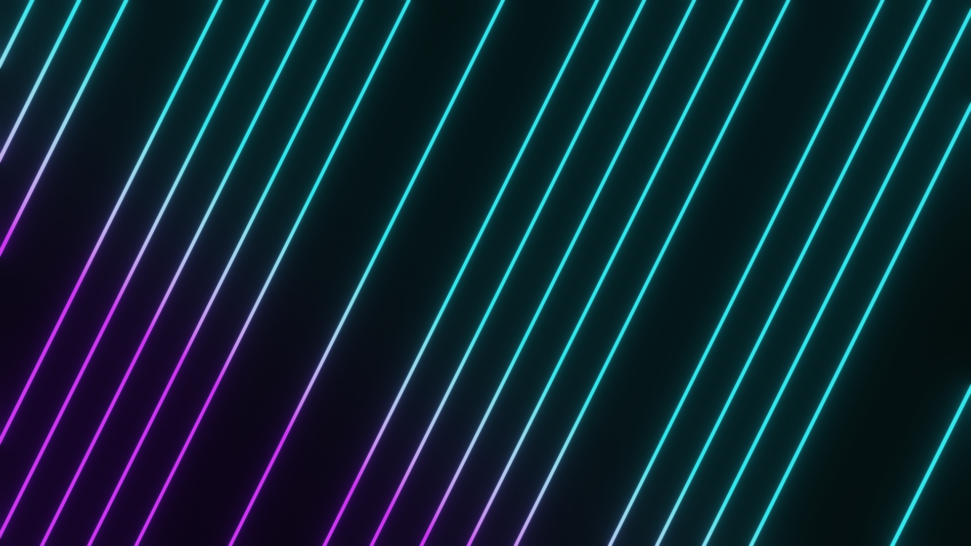 Neon Lines, Gradient, Neon, Purple, Blue HD Wallpaper