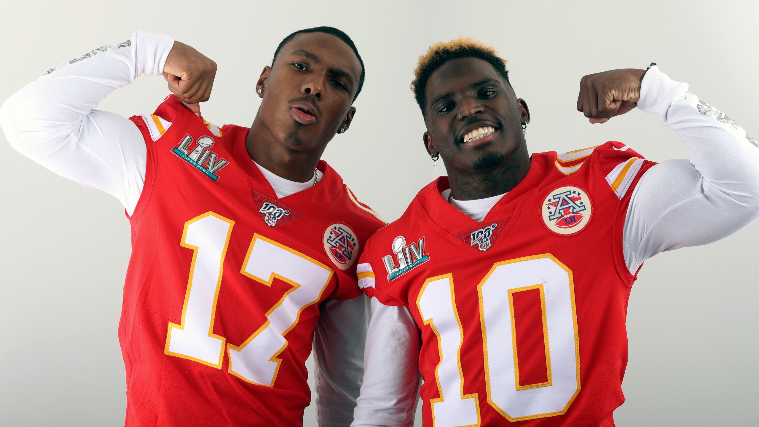Chiefs wide receivers showcase speed during indoor race