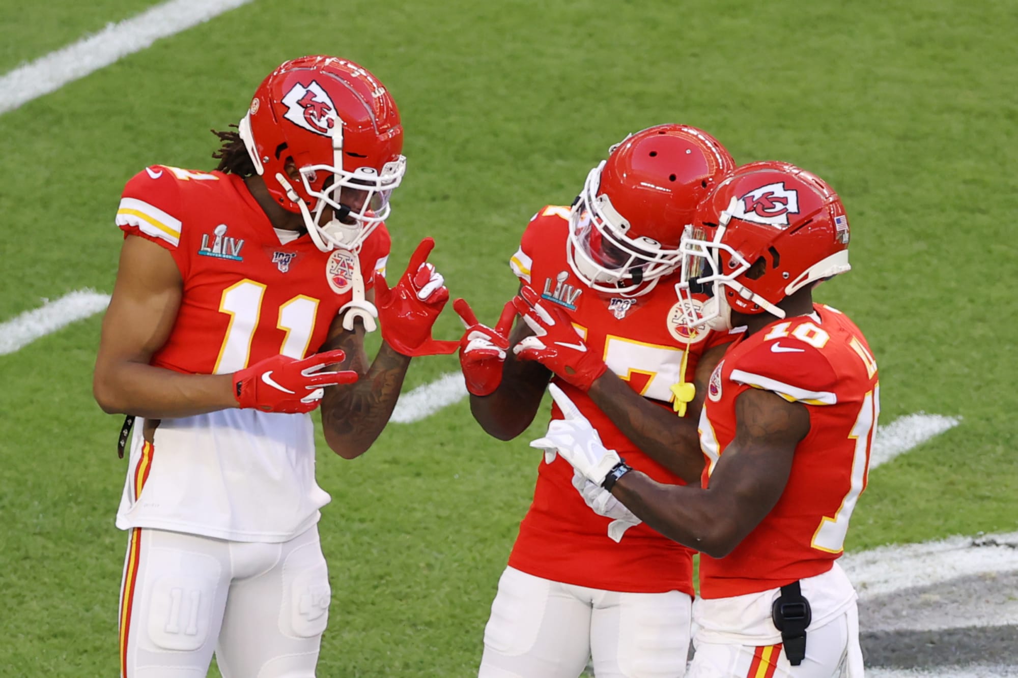 Tyreek Hill and Mecole Hardman are among fastest Madden 21 ratings