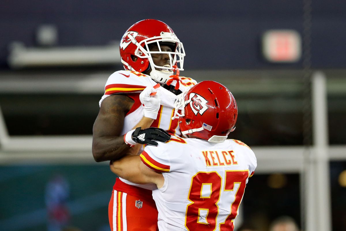 Kansas City Chiefs TE Travis Kelce: Here's what Tyreek Hill and Sammy Watkins can do for everyone else