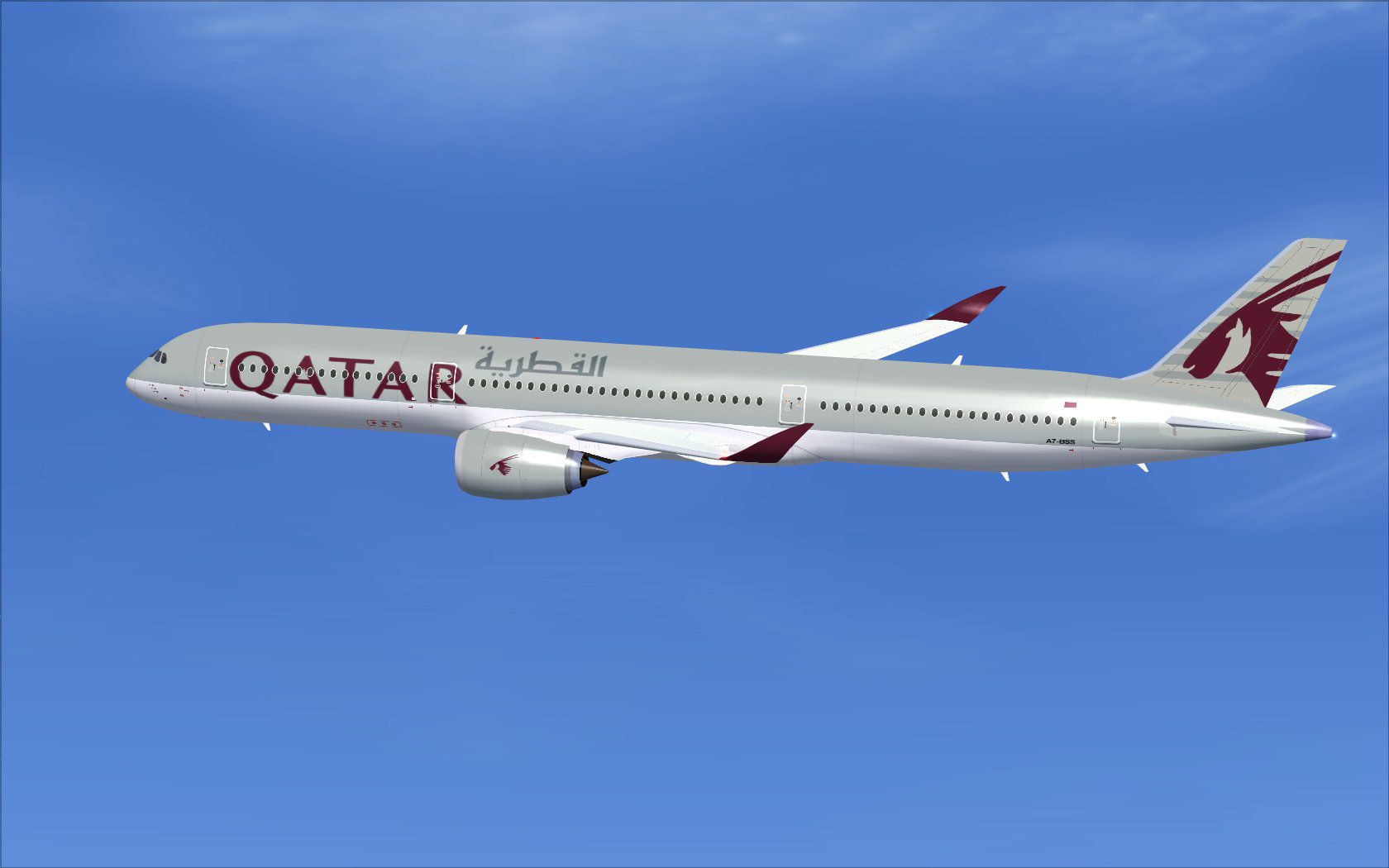Qatar Airbus A350 1000 XWB