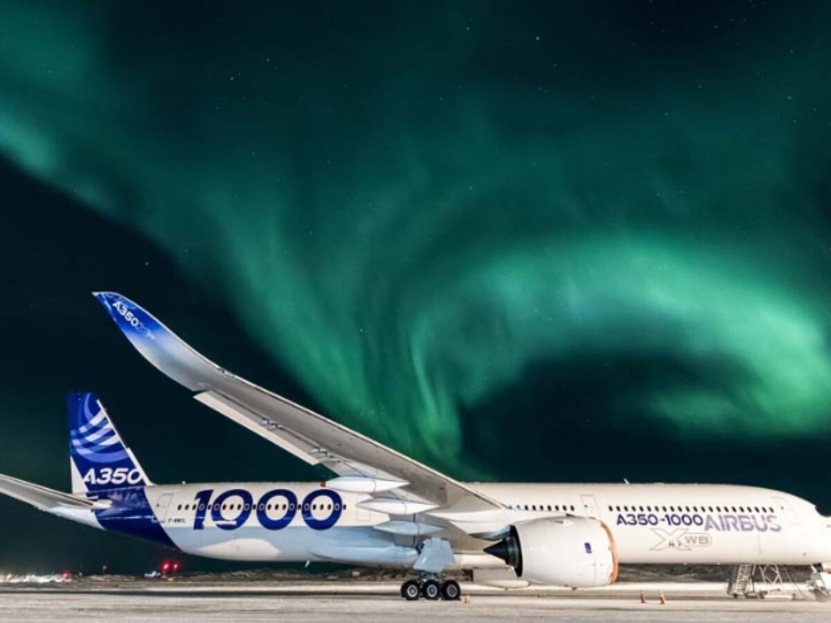 Airbus A350 1000 Completes Extreme Cold Weather Tests In Canada