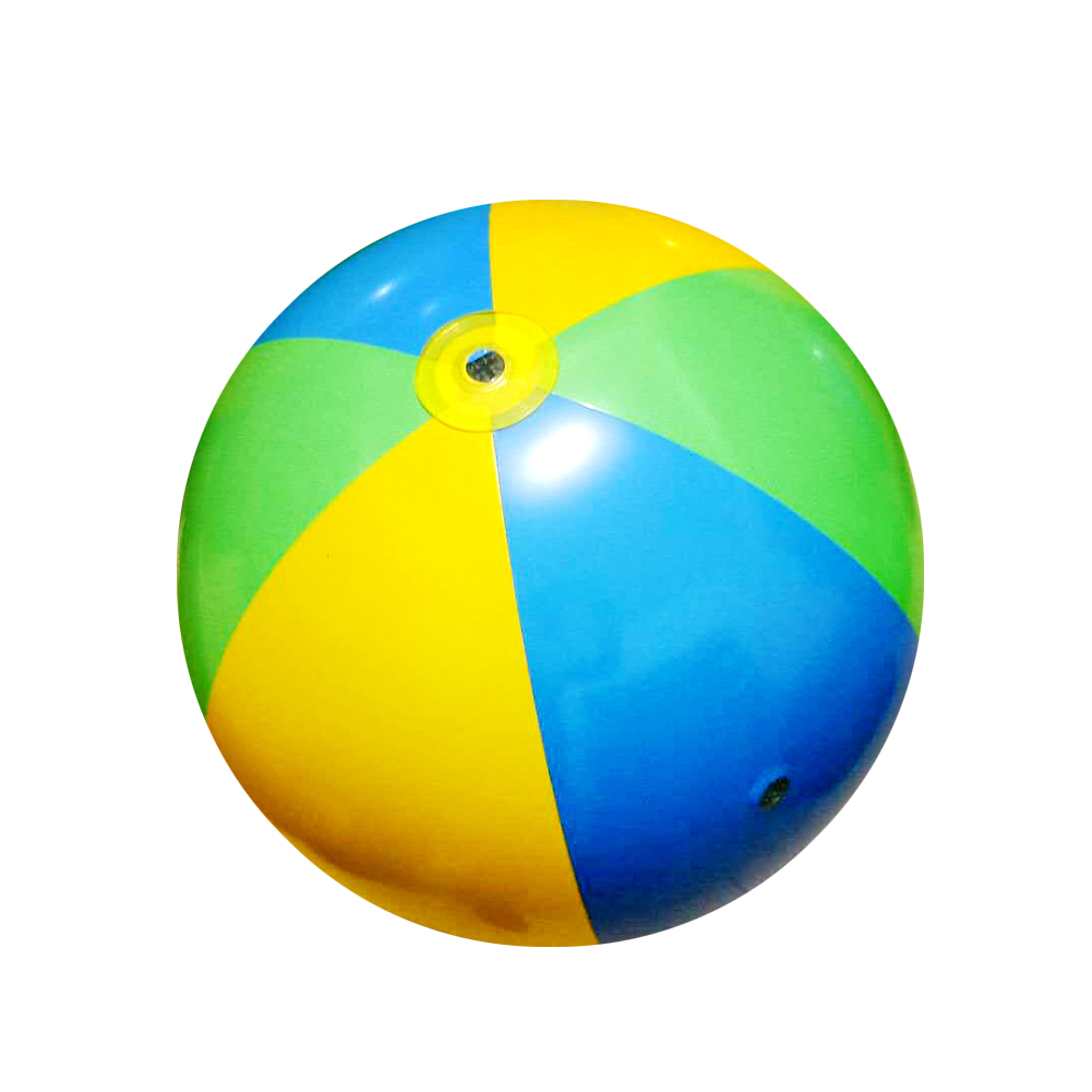 VEAREAR 75cm Rainbow Inflatable Beach Ball Water Balloon Summer Outdoor Swimming Toy