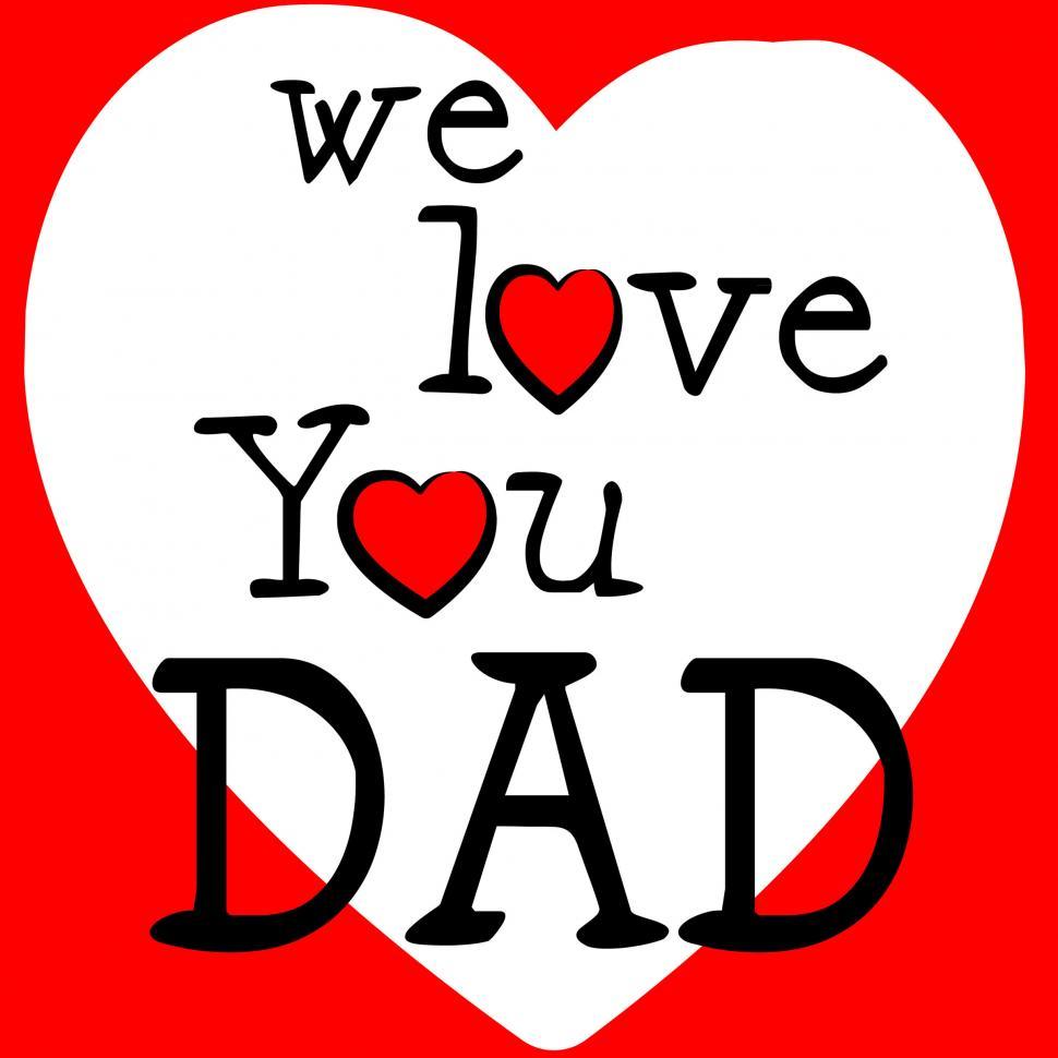 I Love You Dad Wallpaper