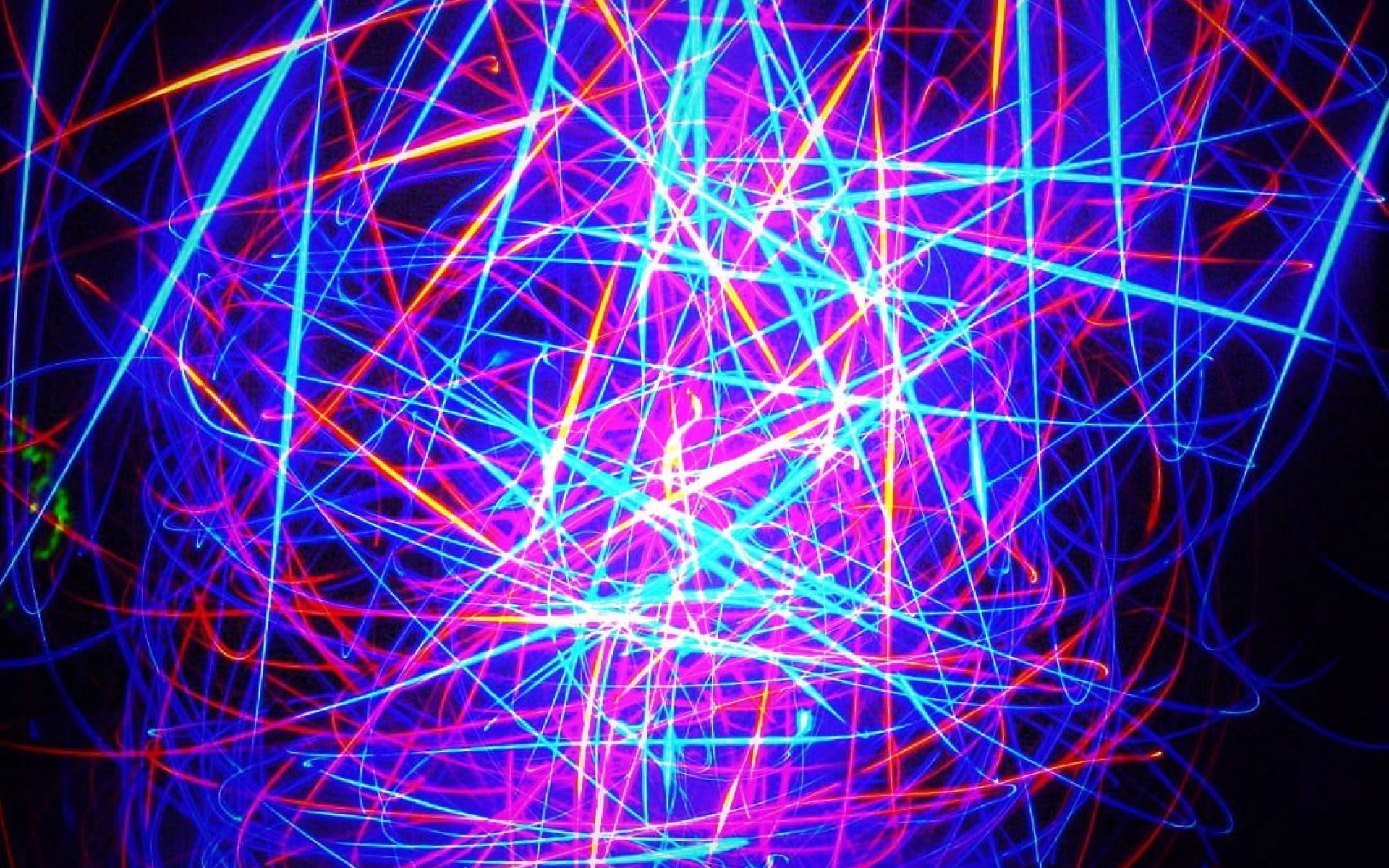 Wallpaper Blue And Red Led Light, Abstract, Colorful, Neon • Wallpaper For You