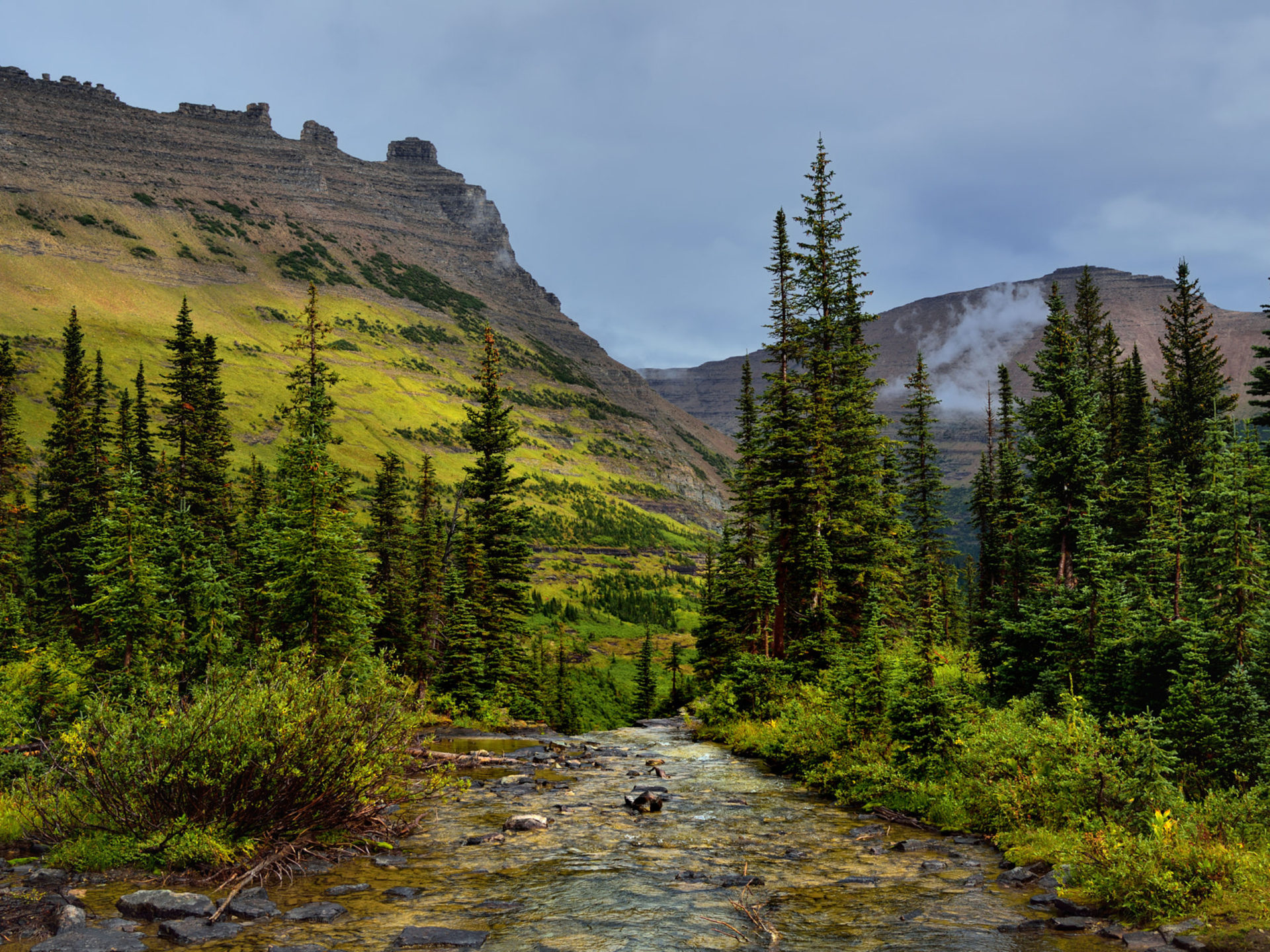 Waterton Glacier International Peace Park Landscape Nature U.s. State Of Montana Ultra HD Wallpaper For Desktop Mobile Phones And Lapx2400, Wallpaper13.com