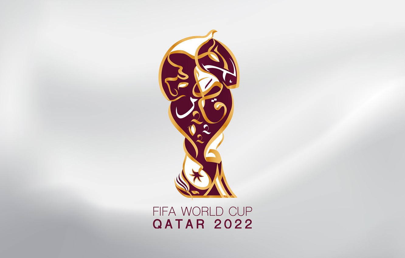 Wallpapers light background, Qatar, FIFA World Cup, 2022, чемпионат мира по футболу image for desktop, section спорт