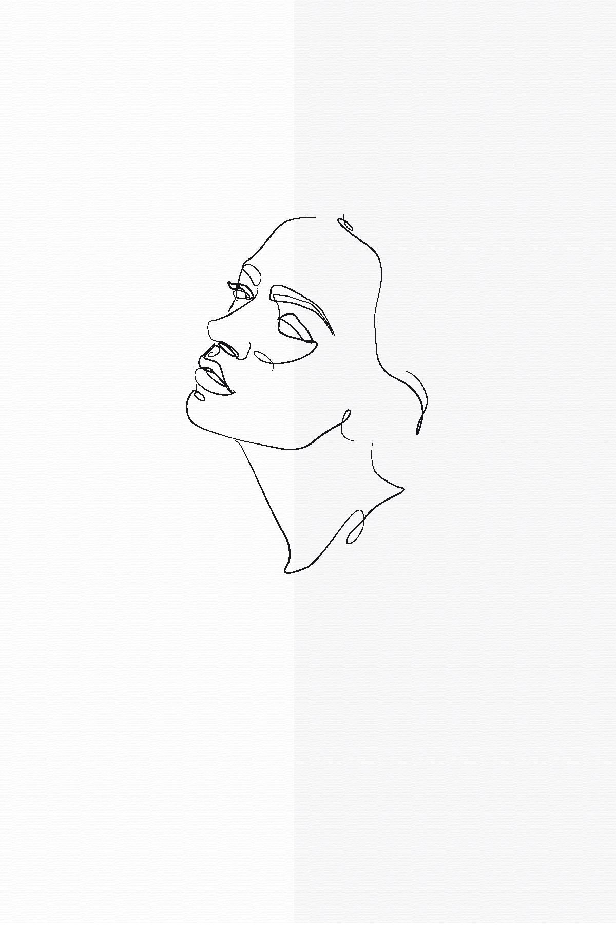 Minimalist drawing, Abstract line art, Minimalist wallpaper