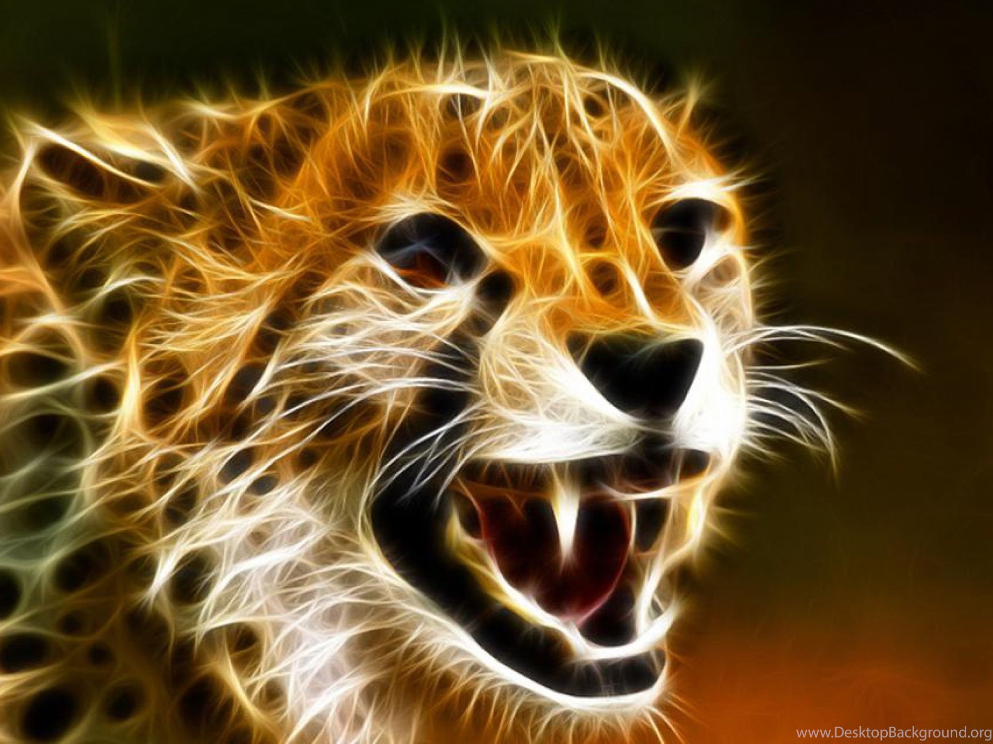 Fire Cheetah Wallpapers - Wallpaper Cave