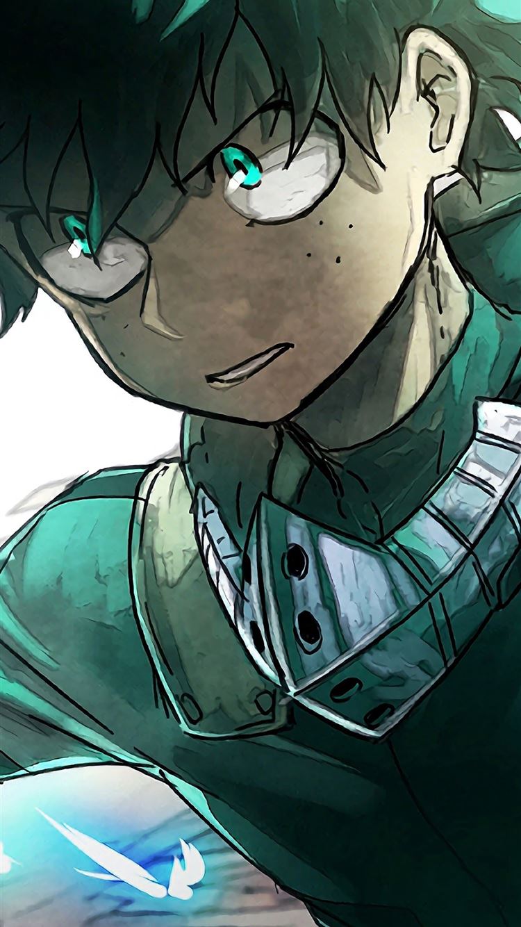 Izuku Midoriya My Hero Academia 4K phone HD. iPhone Wallpaper Free Download