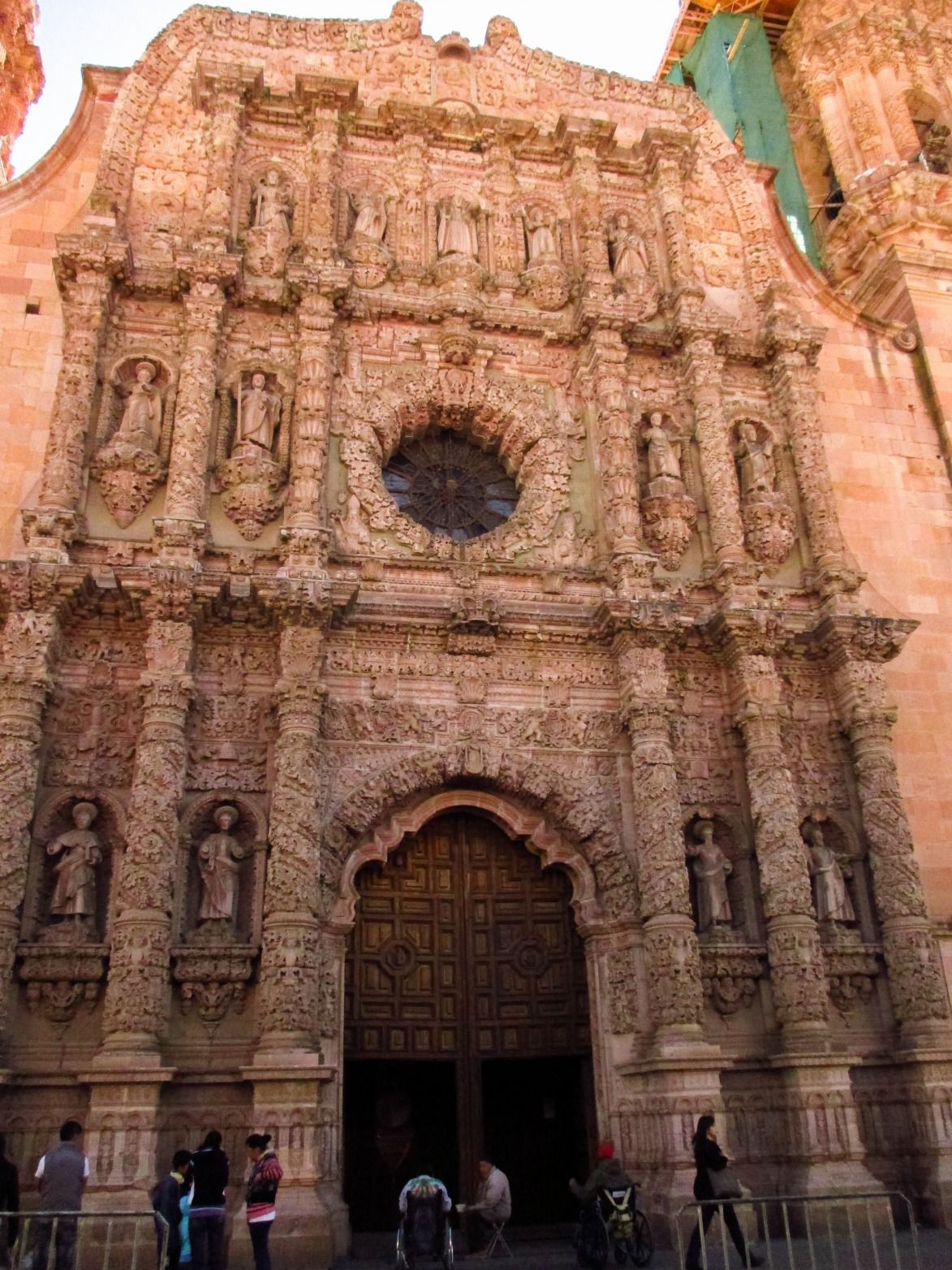 In pink Zacatecas!. Old buildings, Building, Barcelona cathedral