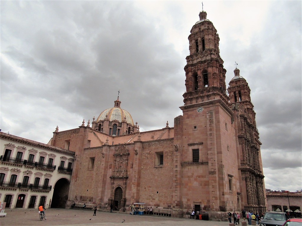 Cathedral from Plaza de Armas, Zacatecas, Mexico