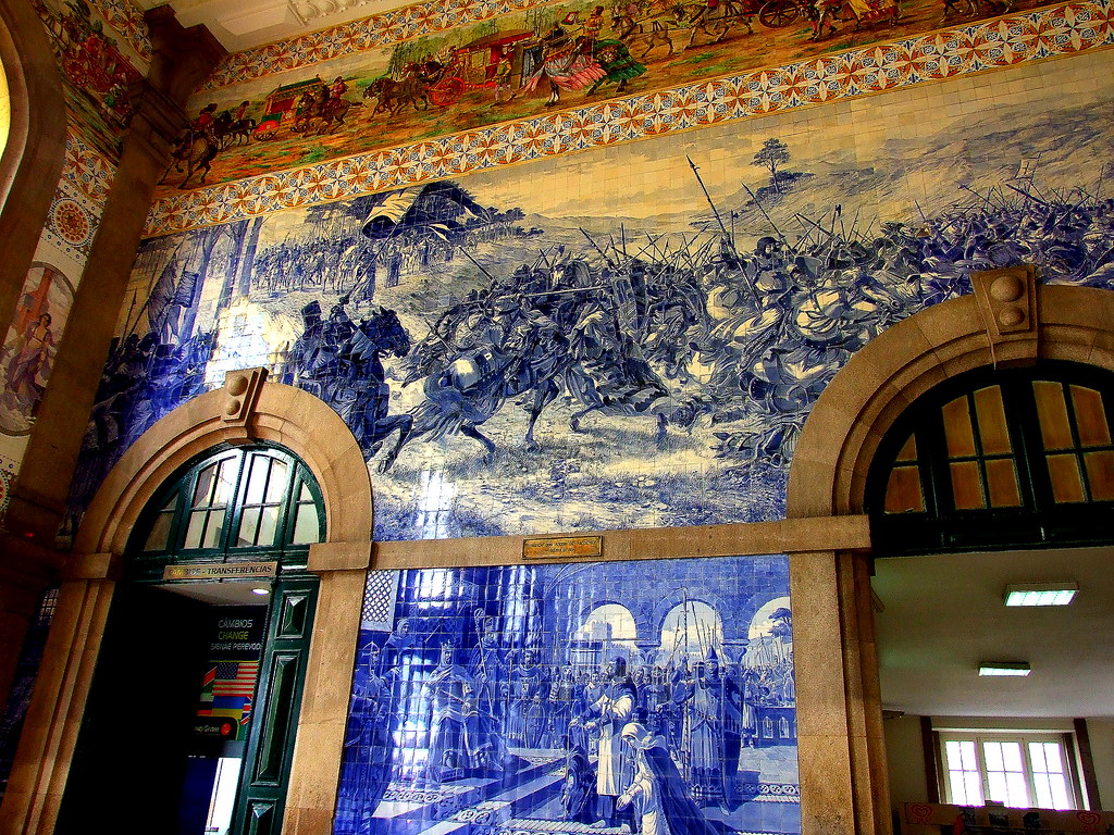 Sao Bento. Oporto (Portugal): Sao Bento Station