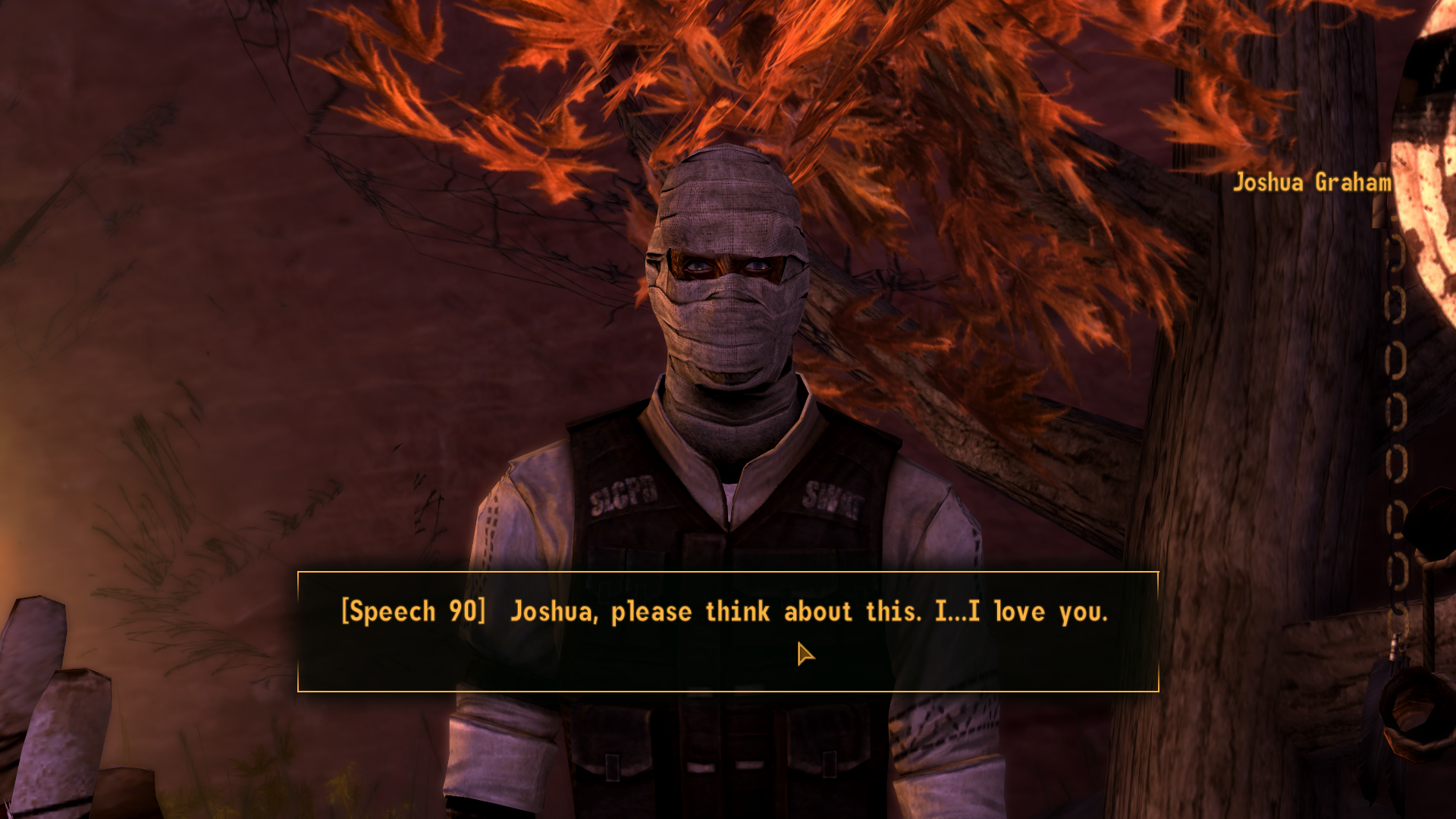 Zion's Fire - Joshua Graham Romance Mod at Fallout New Vegas and community