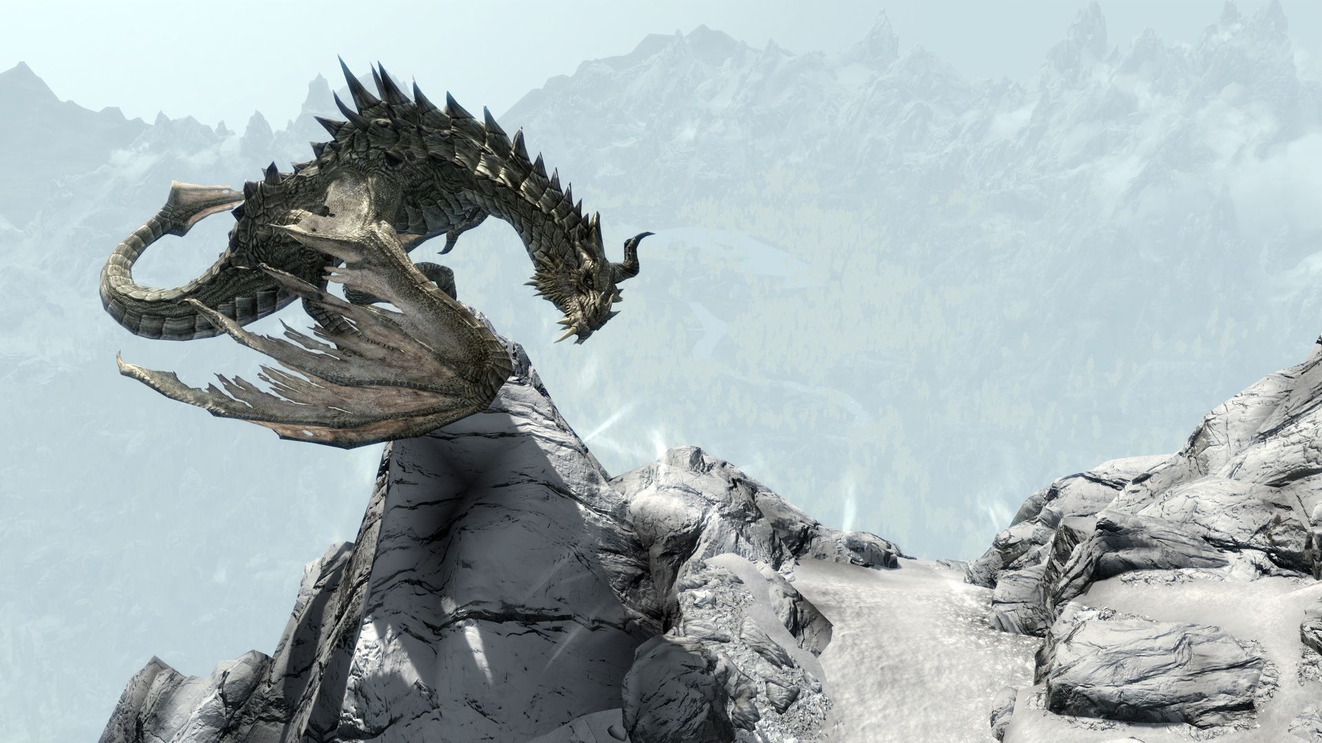 Paarthurnax Skyrim Wallpapers - Wallpaper Cave