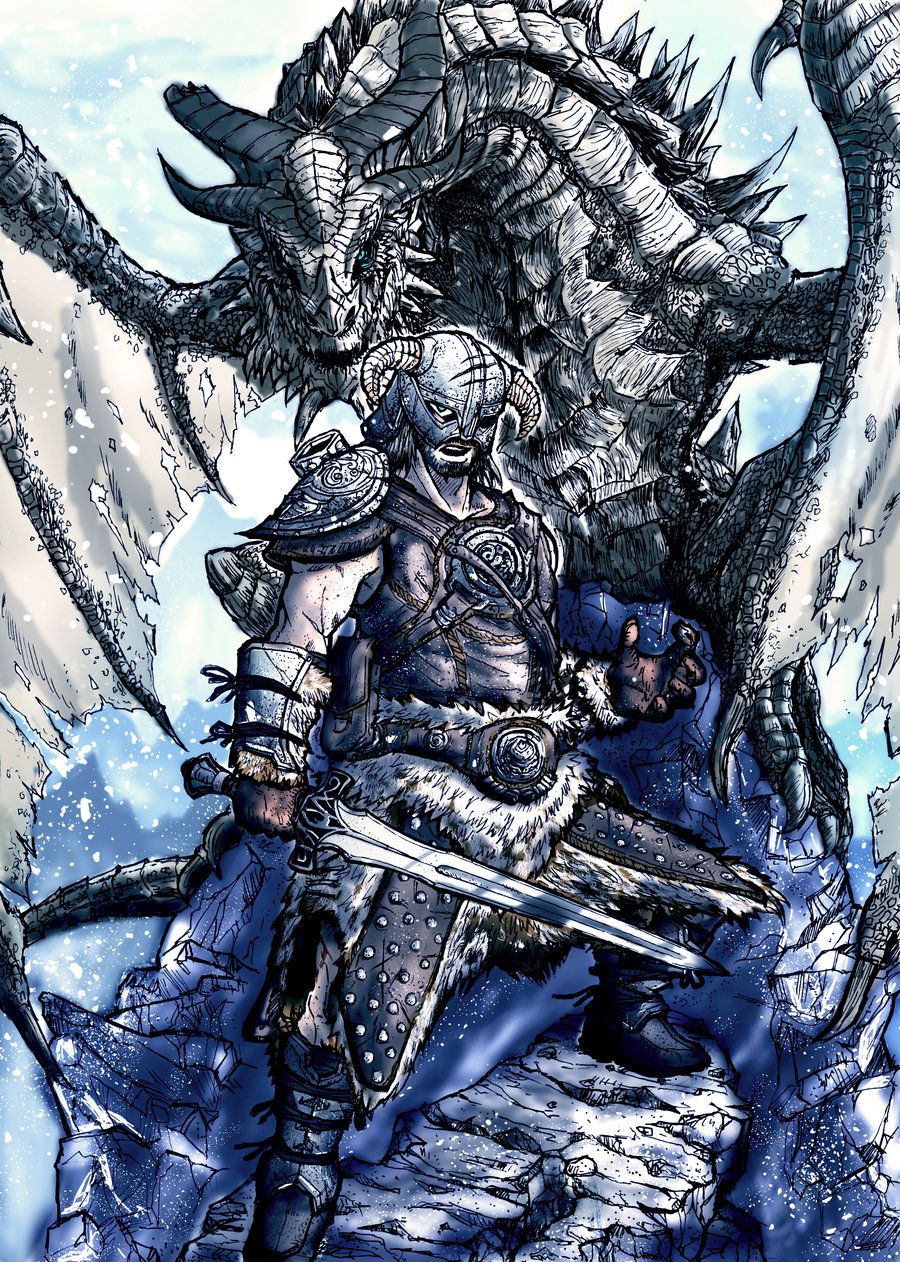 Dragonborn and Paarthurnax. Elder scrolls v skyrim, Skyrim art, Skyrim wallpaper