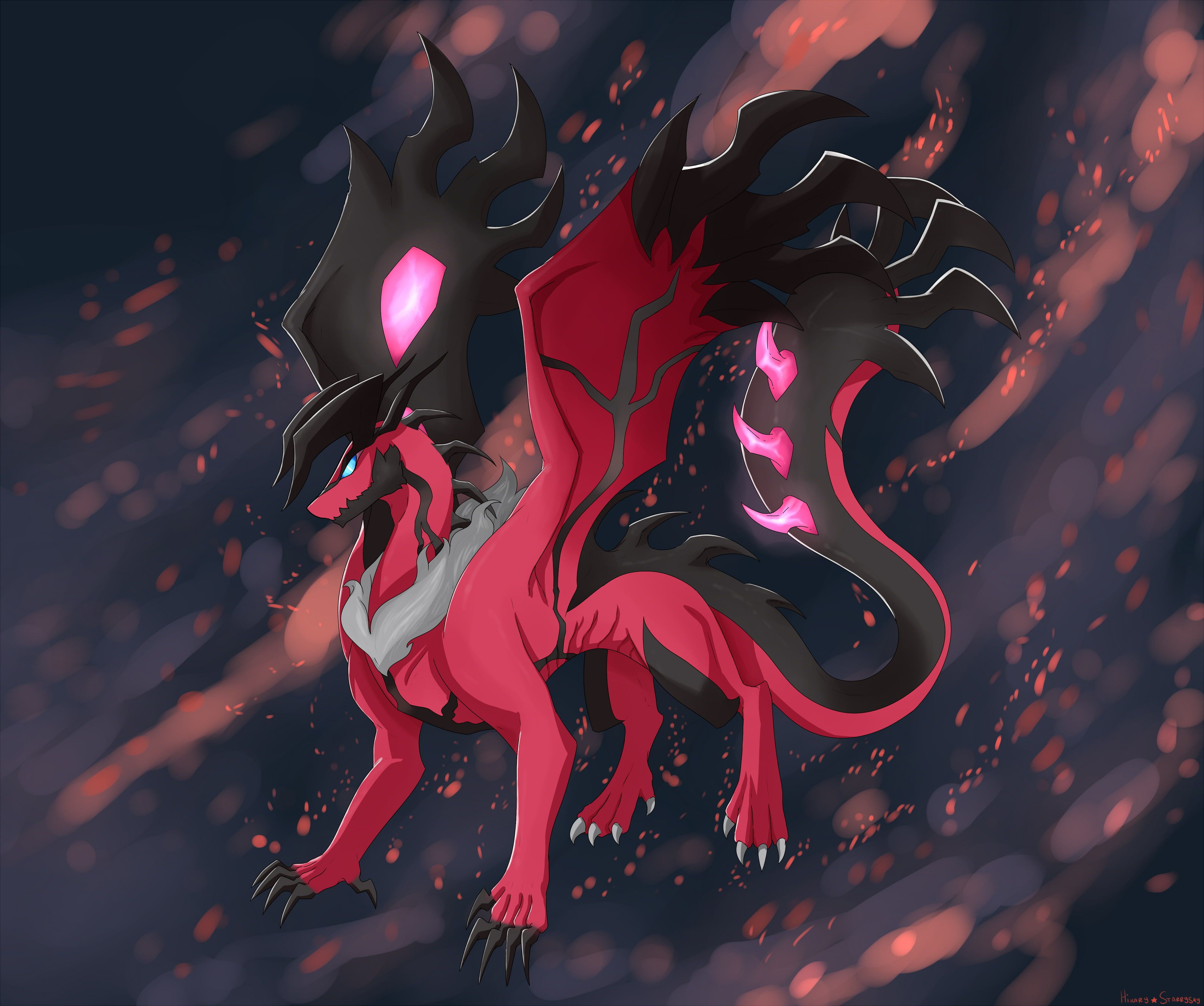 Pokémon Yveltal (Pokémon) K #wallpaper #hdwallpaper #desktop. Pokemon dragon, Pokemon, Pokemon art