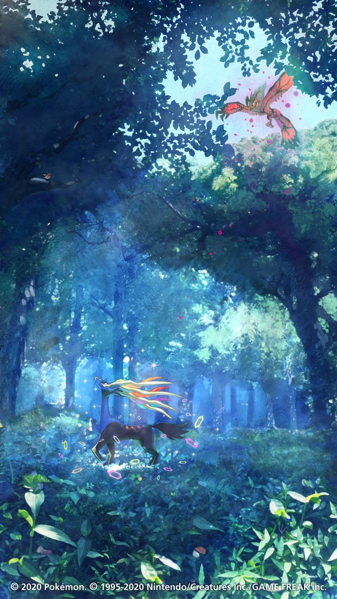 New official wallpaper of Pokémon starring Xerneas and Yveltal