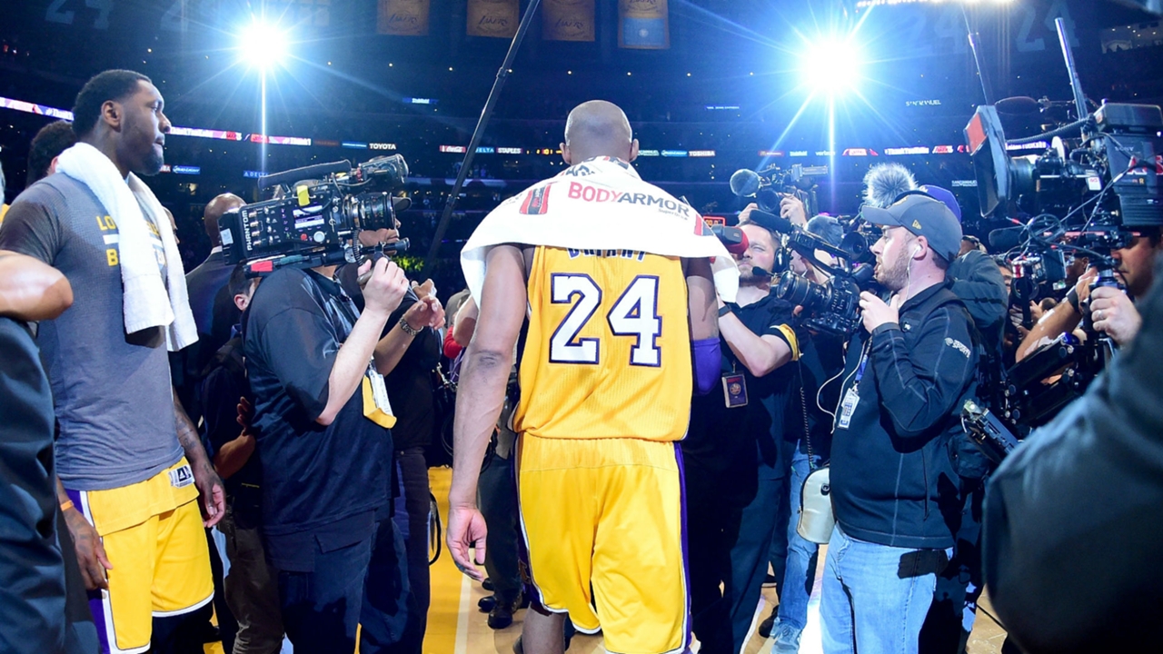 April 2016: Kobe Bryant scores 60 in final game of NBA career