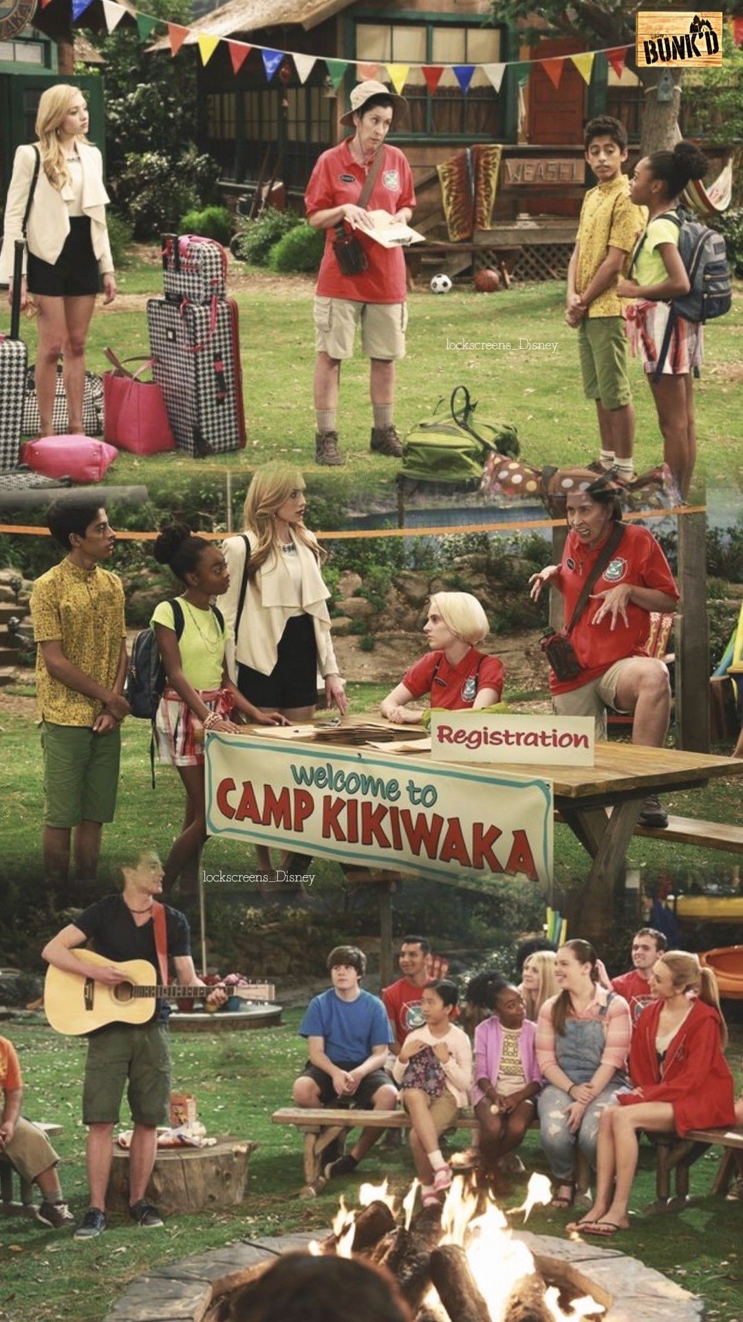 BUNK'D Wallpaper. Aesthetic background, Disney world, Peyton list