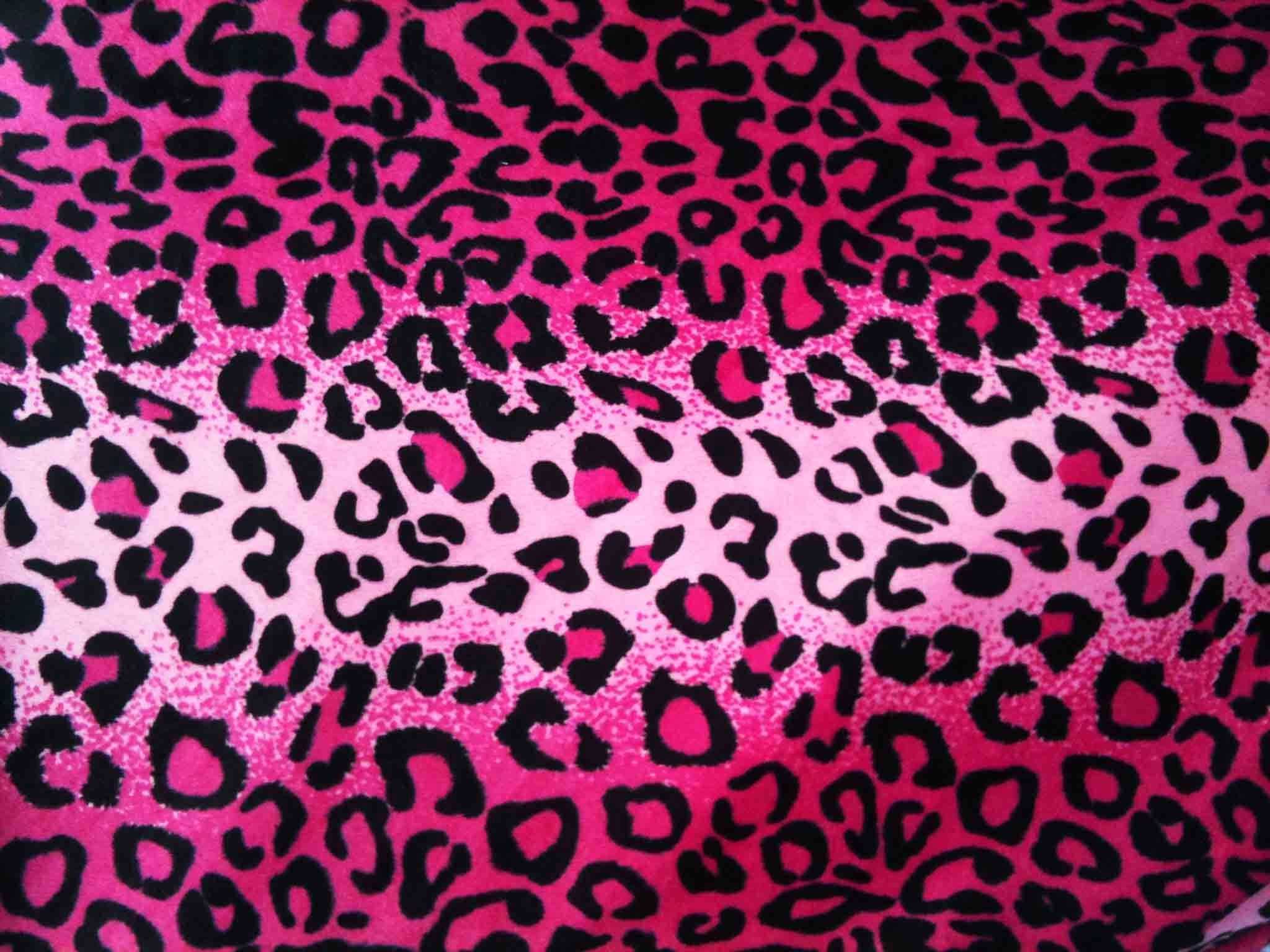 Pink Leopard Print Wallpaper Free HD Wallpaper