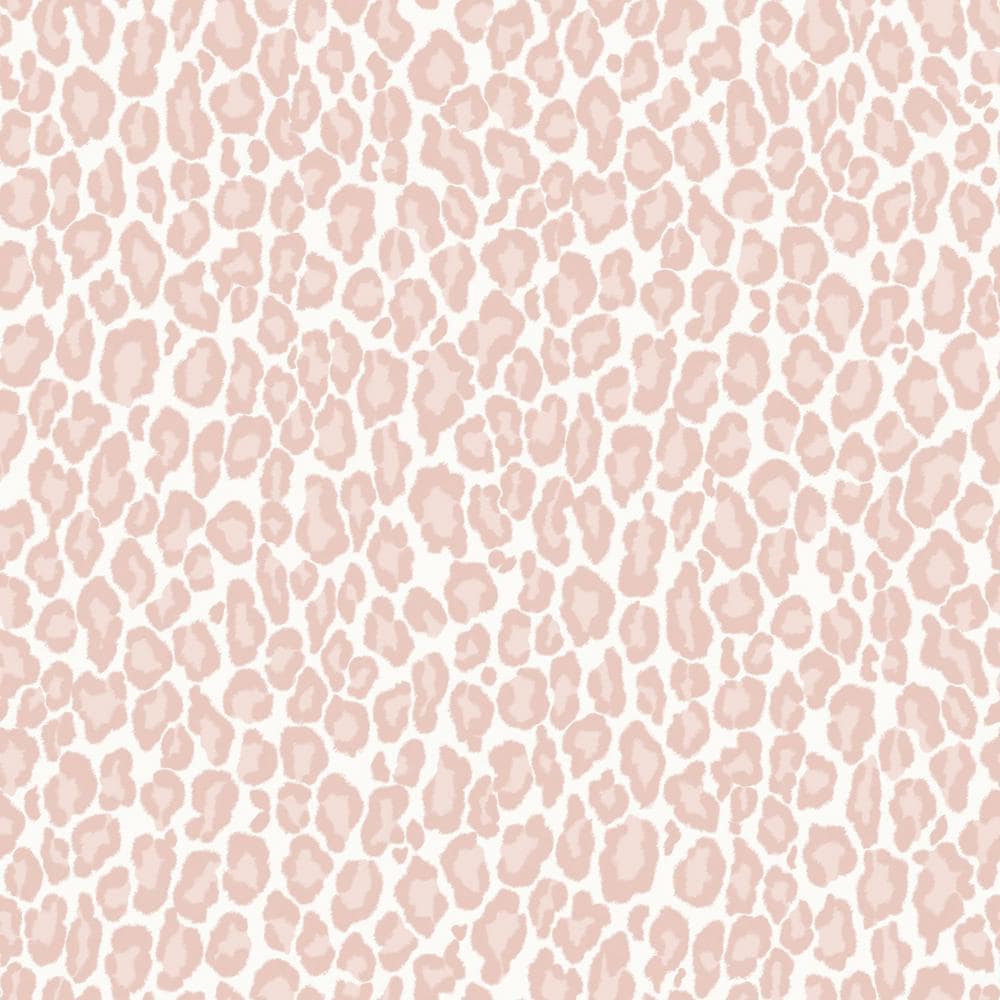 ESTA Home Cicely Pink Leopard Skin Wallpaper Sample DD139150SAM Home Depot
