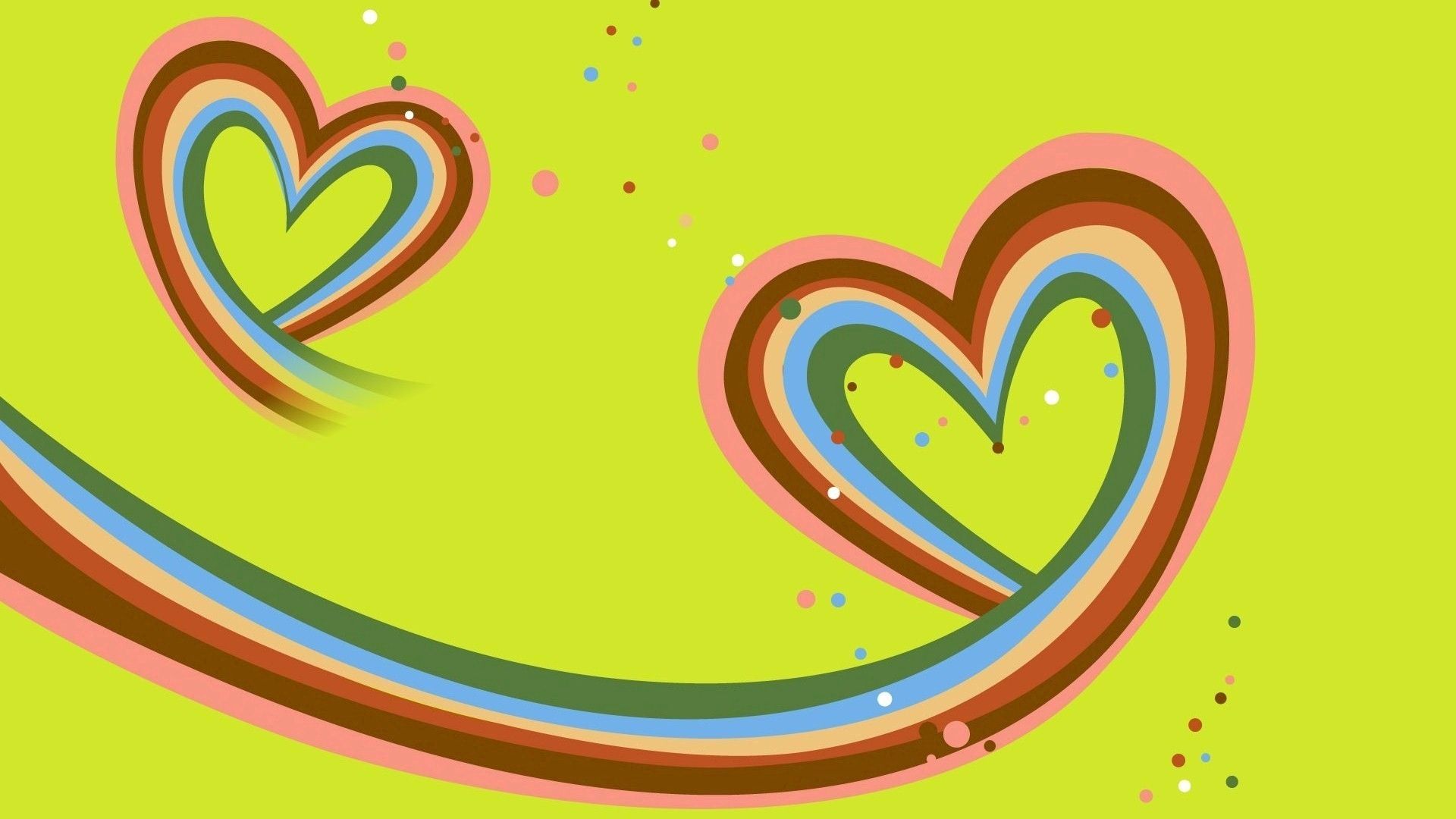 Love Image HD Wallpaper 3490. Colorful Heart. Heart Wallpaper, Valentines Wallpaper, Rainbow Heart