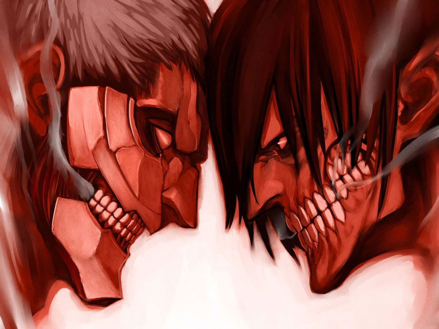 Wallpaper Anime, Attack On Titan, Eren Yeager, Reiner • Wallpaper For You