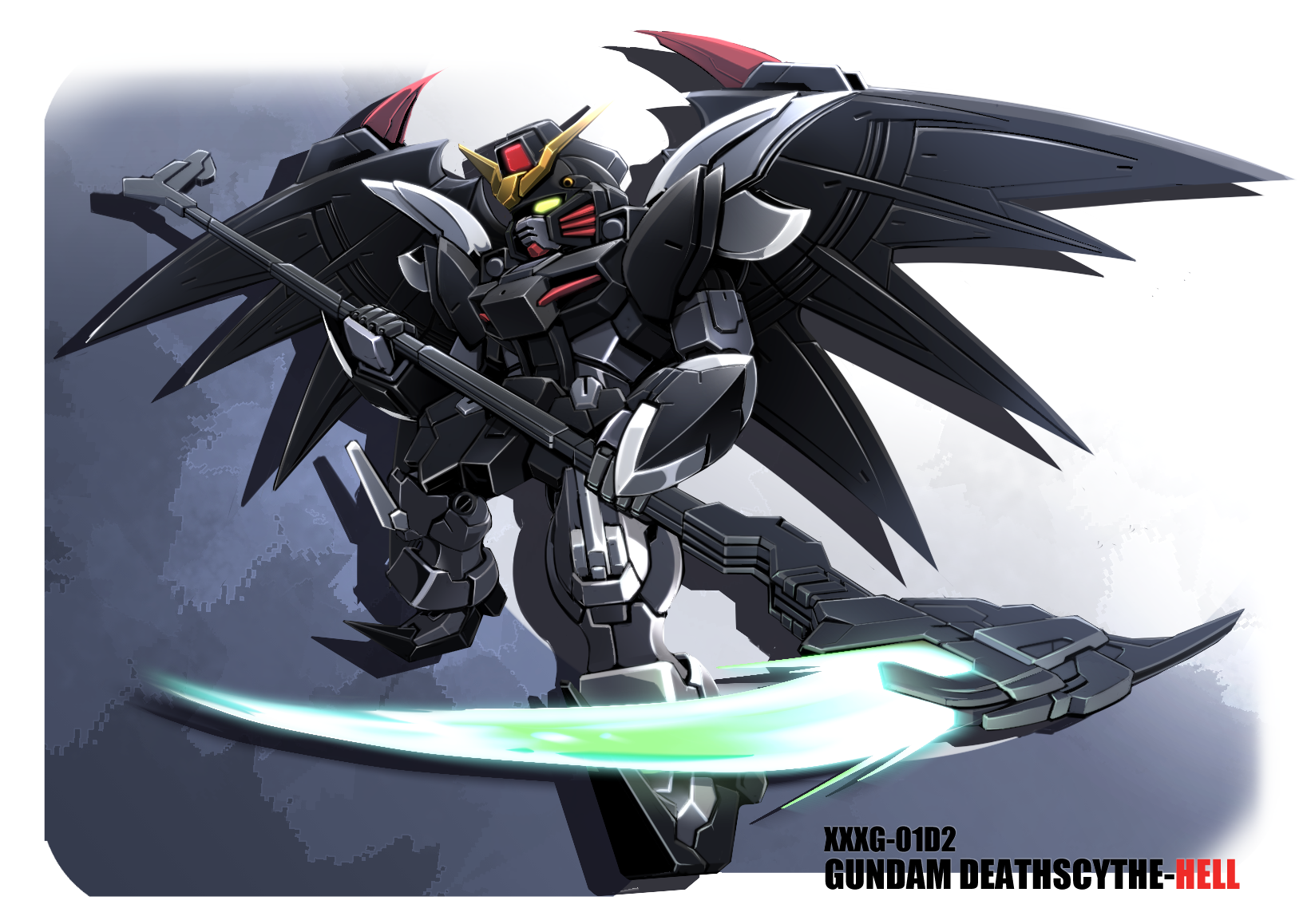 Gundam Deathscythe Hell Suit Gundam Wing Anime Image Board