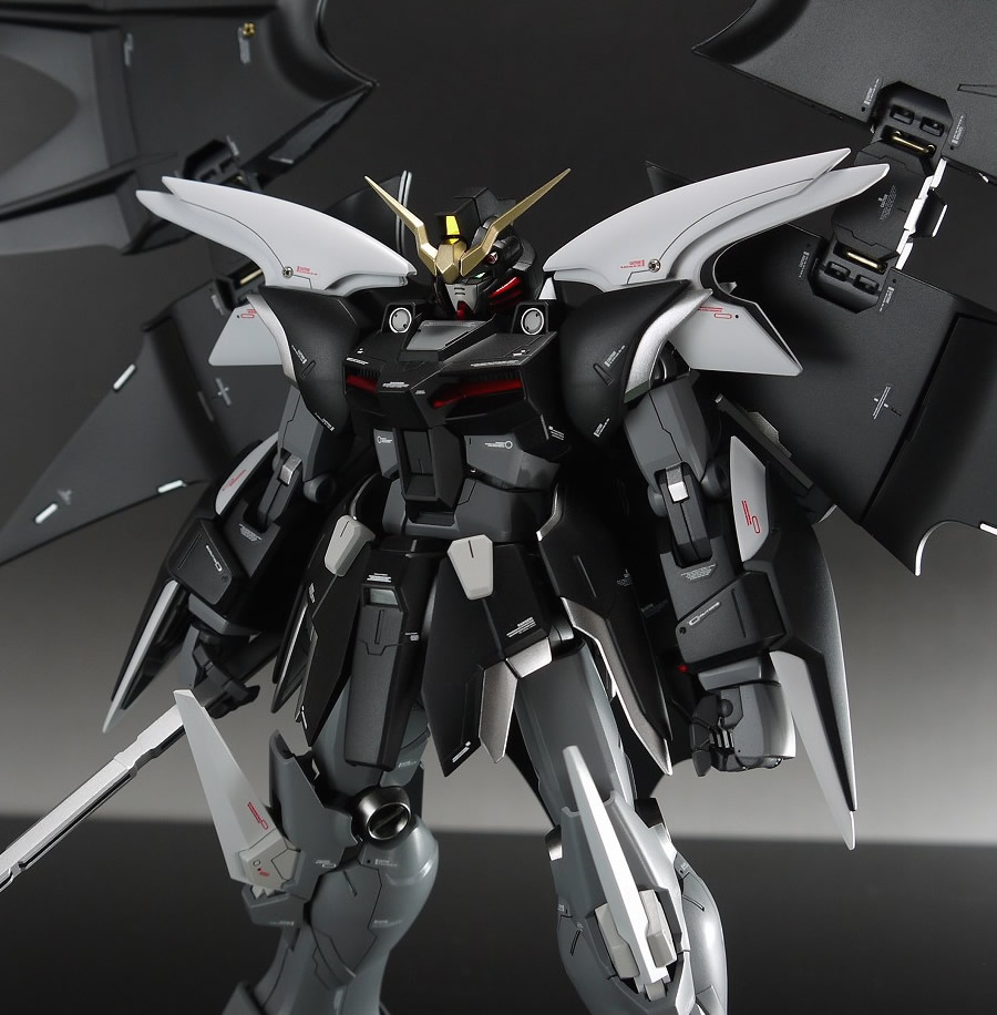 G Work Of The Day MASTERPIECE: MG 1 100 Gundam Deathscythe Hell EW Kai, A Lot Of BIG Or Wallpaper Size Image