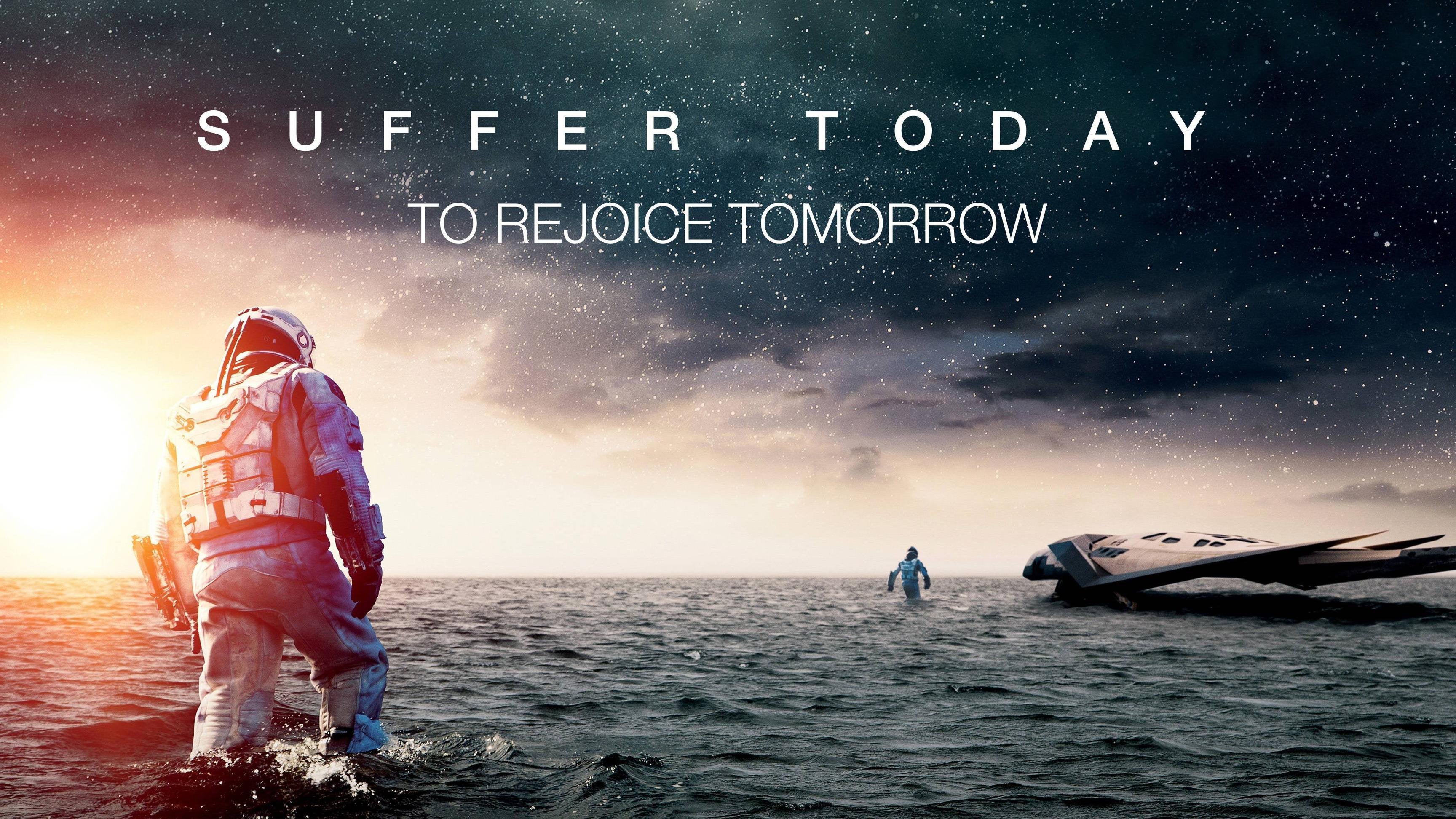 Suffer today to rejoice tomorrow