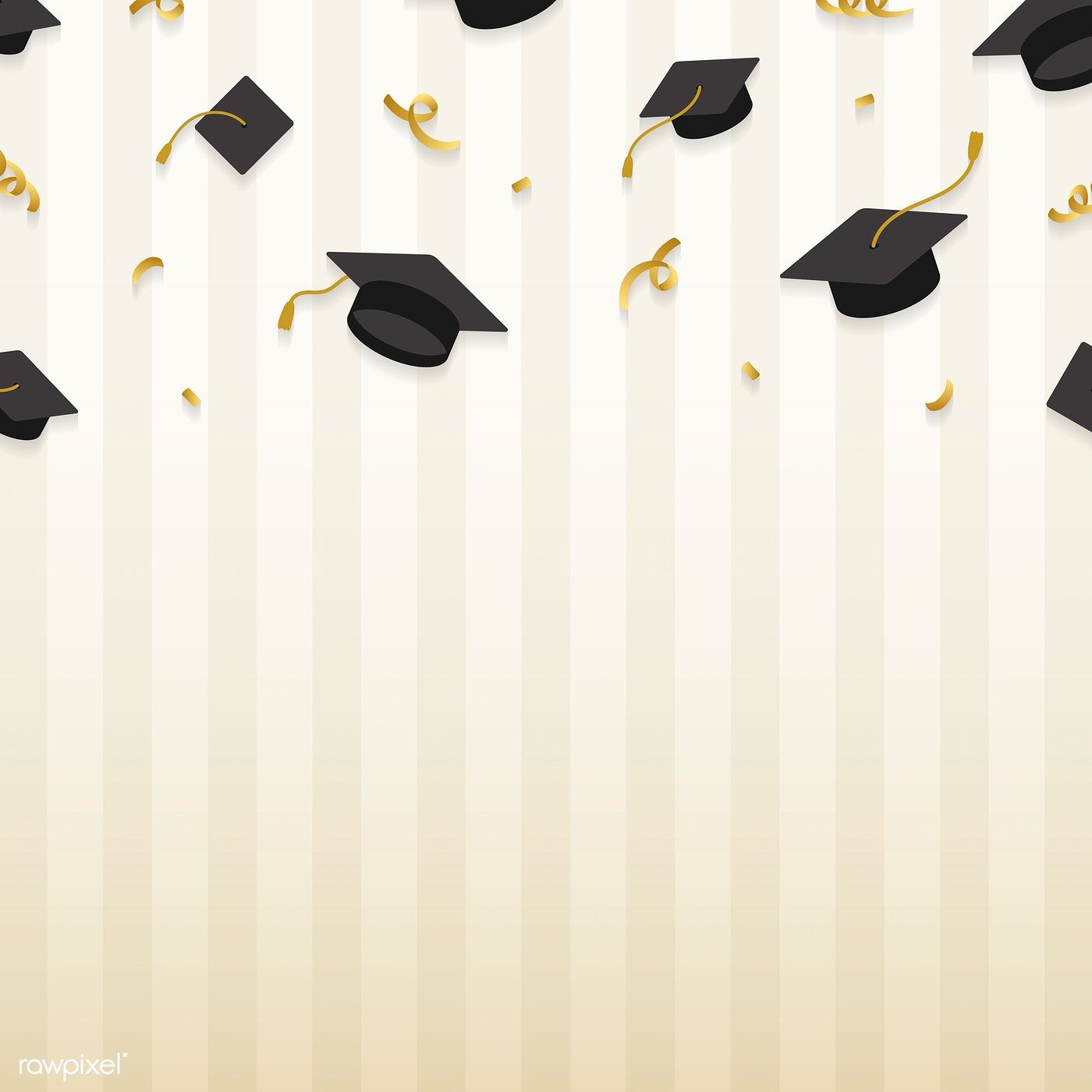 Free download Graduation background with mortar boards vector image by [1400x1400] for your Desktop, Mobile & Tablet. Explore Graduation Wallpaper. Kanye West Graduation Wallpaper, Graduation Kanye West Wallpaper